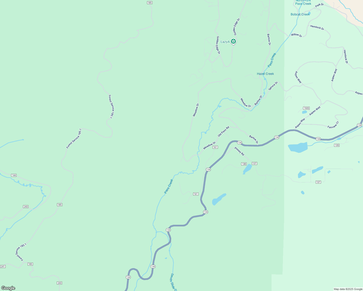 map of restaurants, bars, coffee shops, grocery stores, and more near 431 Co Road 160 in Kremmling
