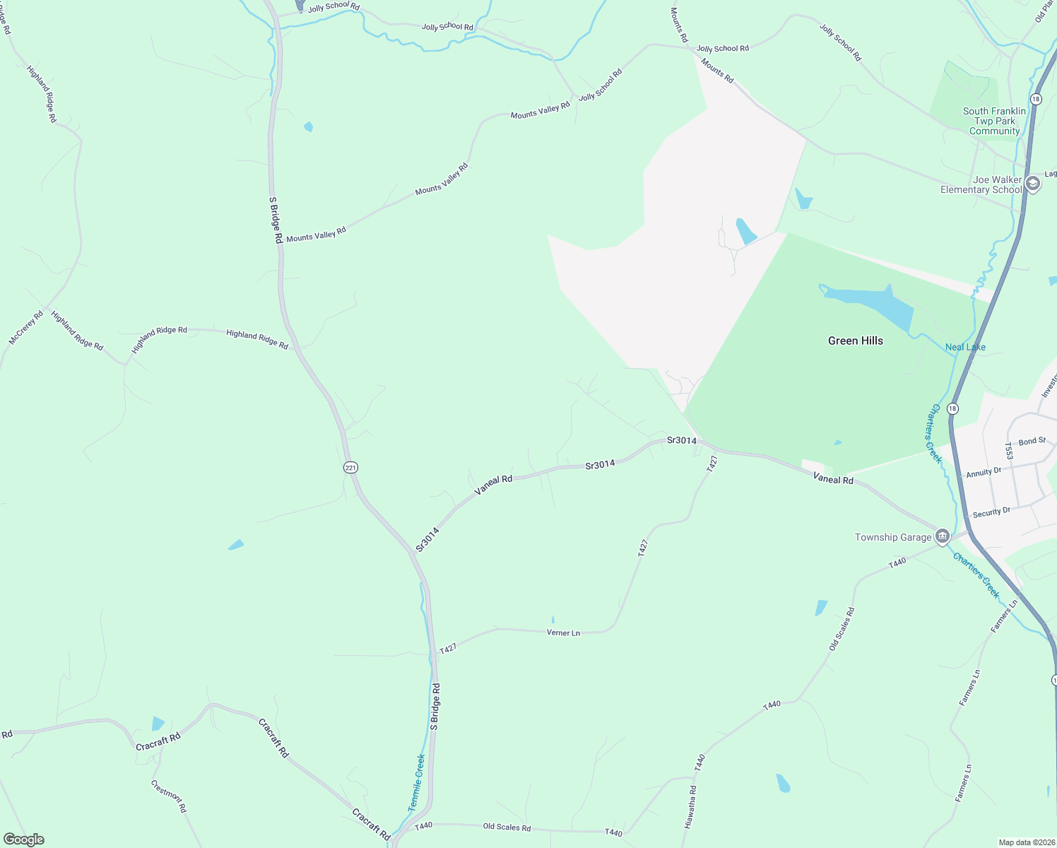 map of restaurants, bars, coffee shops, grocery stores, and more near 400 Vaneal Road in Washington