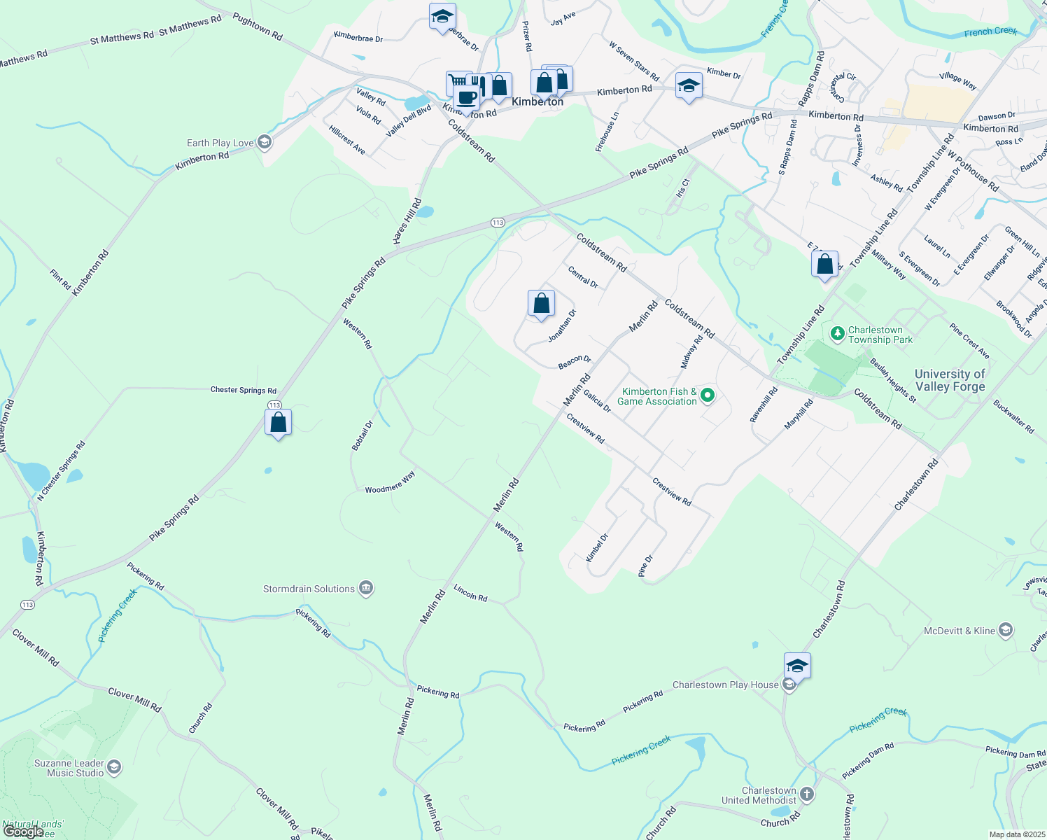 353 Merlin Road, Phoenixville PA Walk Score