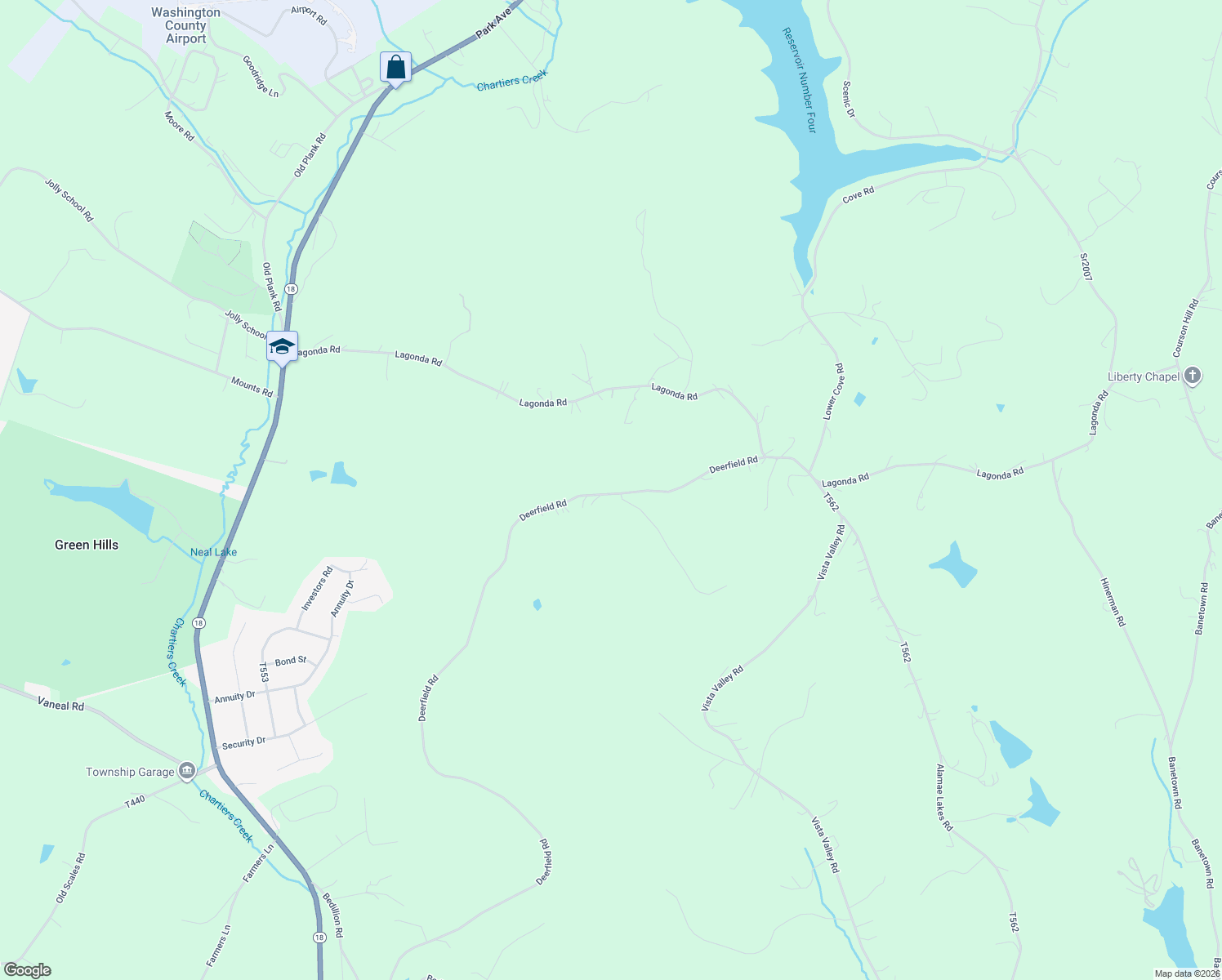 map of restaurants, bars, coffee shops, grocery stores, and more near 200 Deerfield Road in Washington