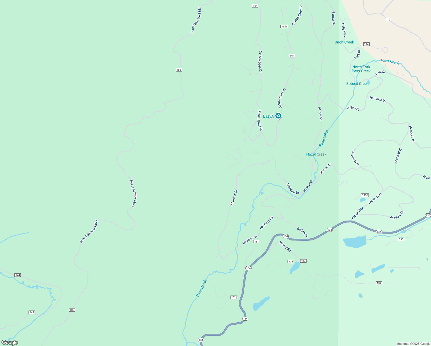 map of restaurants, bars, coffee shops, grocery stores, and more near 17 County Road 160 in Kremmling
