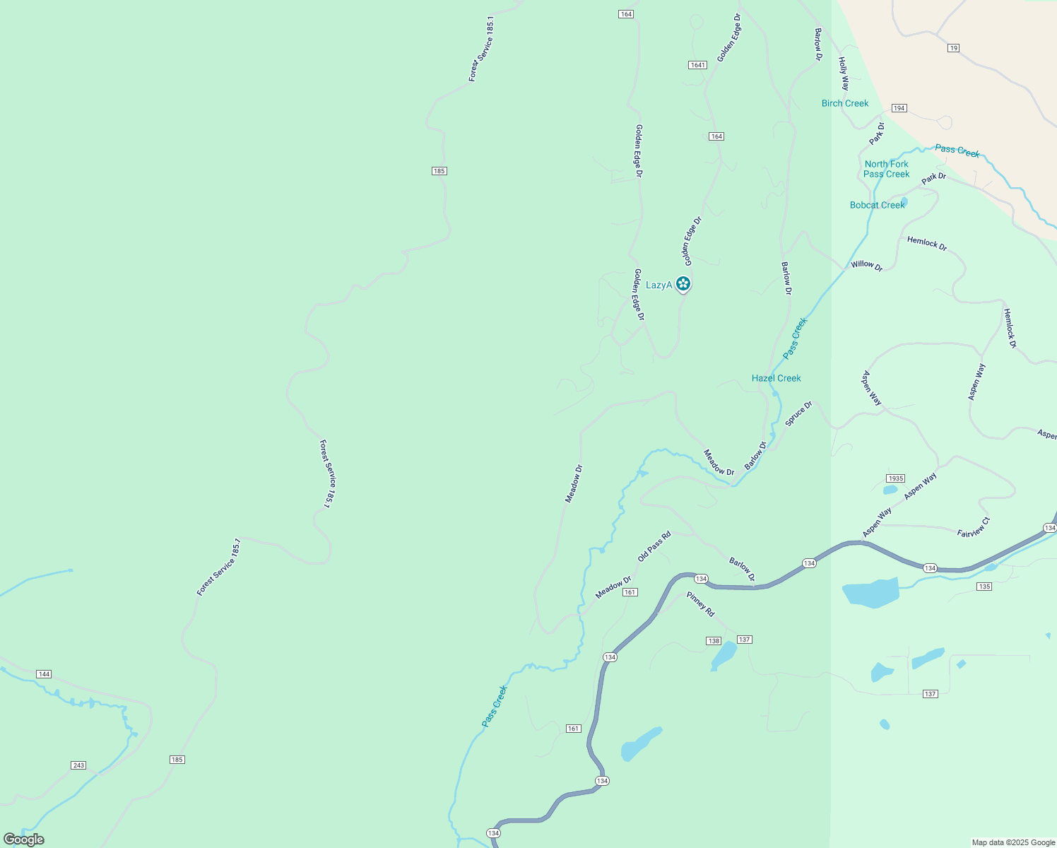 map of restaurants, bars, coffee shops, grocery stores, and more near 17 County Road 160 in Kremmling