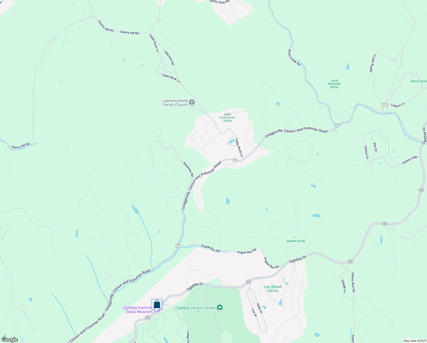 map of restaurants, bars, coffee shops, grocery stores, and more near 280 Greggsville, Clinton and Potomac Road in Triadelphia