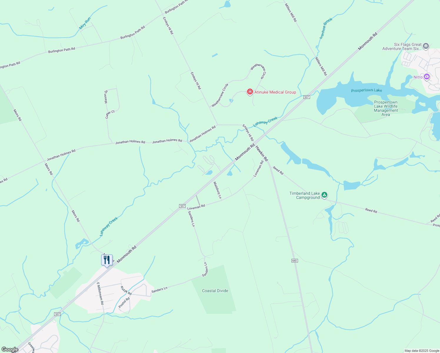 210 Monmouth Road, Plumsted Township NJ Walk Score