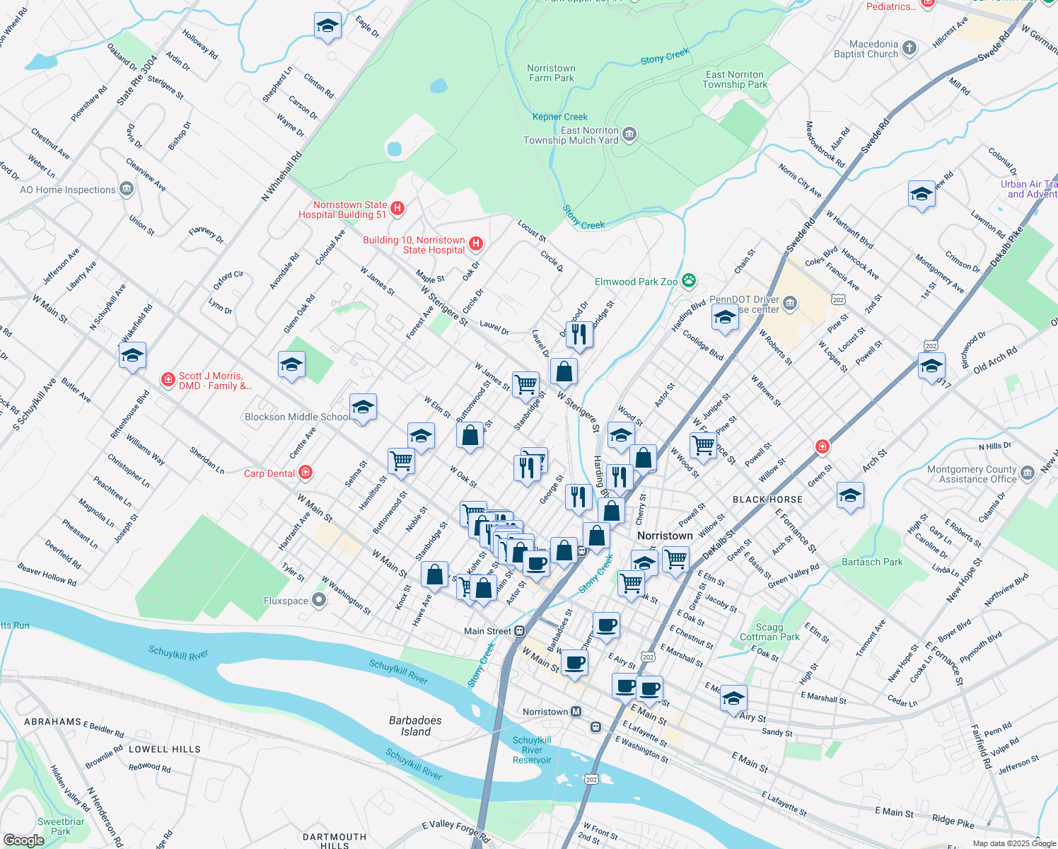 914 Stanbridge Street, Norristown PA Walk Score