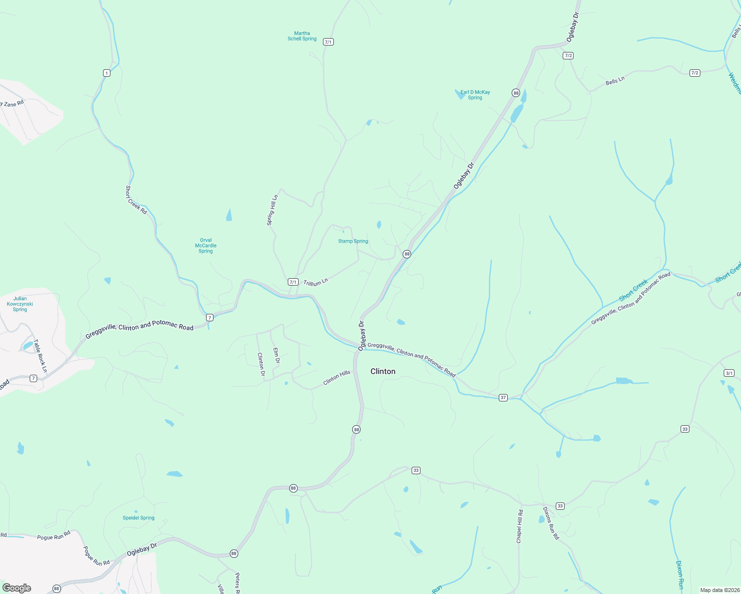 map of restaurants, bars, coffee shops, grocery stores, and more near 157 Franciscan Drive in Wheeling