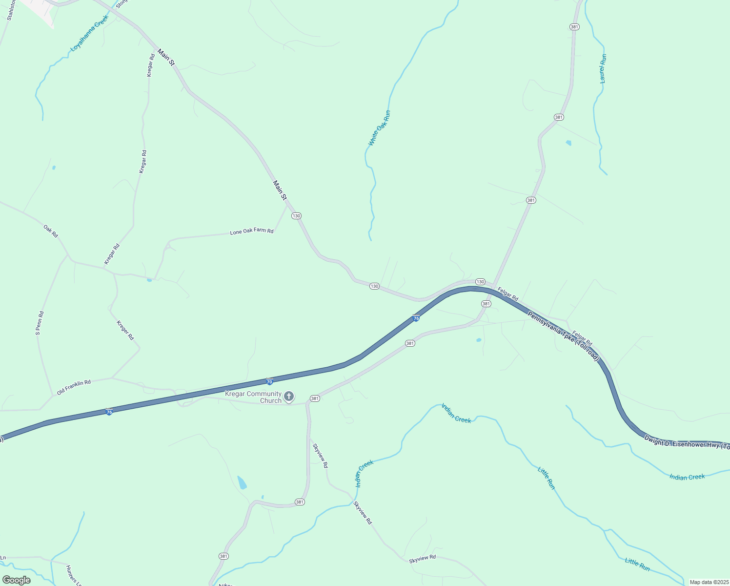 map of restaurants, bars, coffee shops, grocery stores, and more near in Stahlstown