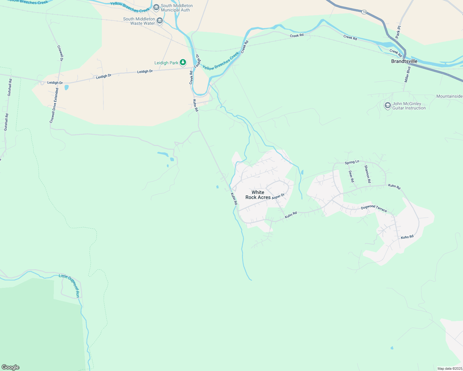 map of restaurants, bars, coffee shops, grocery stores, and more near 1370 Swope Drive in Boiling Springs