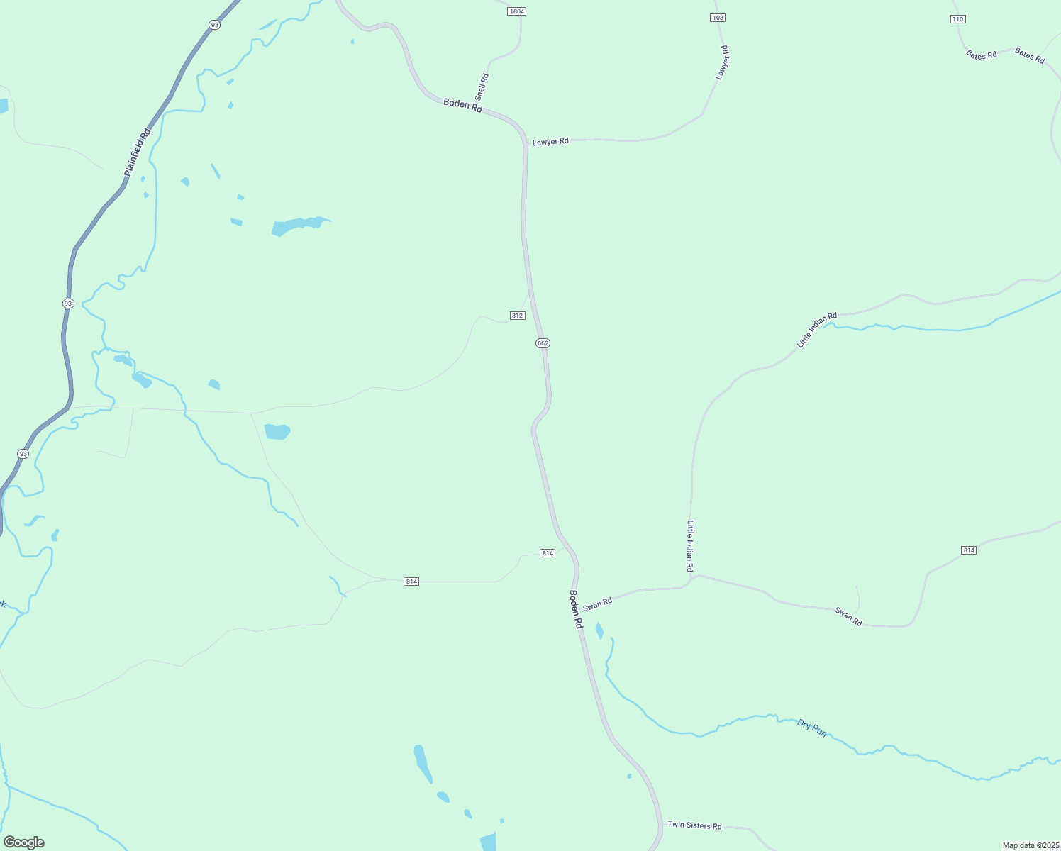 map of restaurants, bars, coffee shops, grocery stores, and more near 70831 Boden Road in Kimbolton