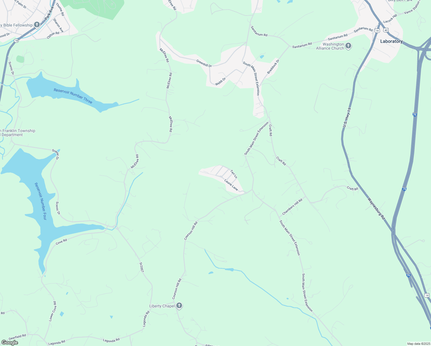 map of restaurants, bars, coffee shops, grocery stores, and more near 2 Marie Road in Washington