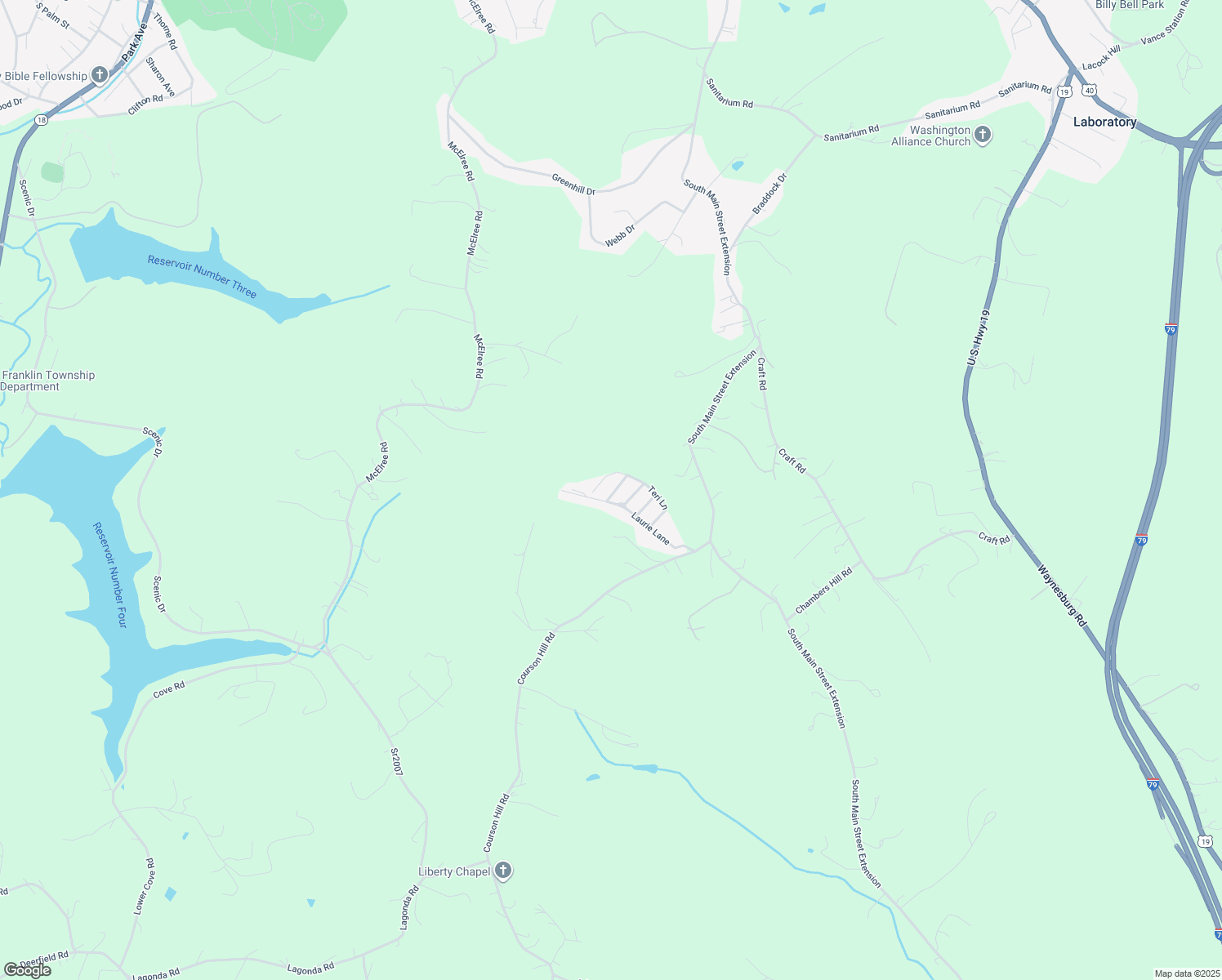 map of restaurants, bars, coffee shops, grocery stores, and more near 2 Marie Road in Washington