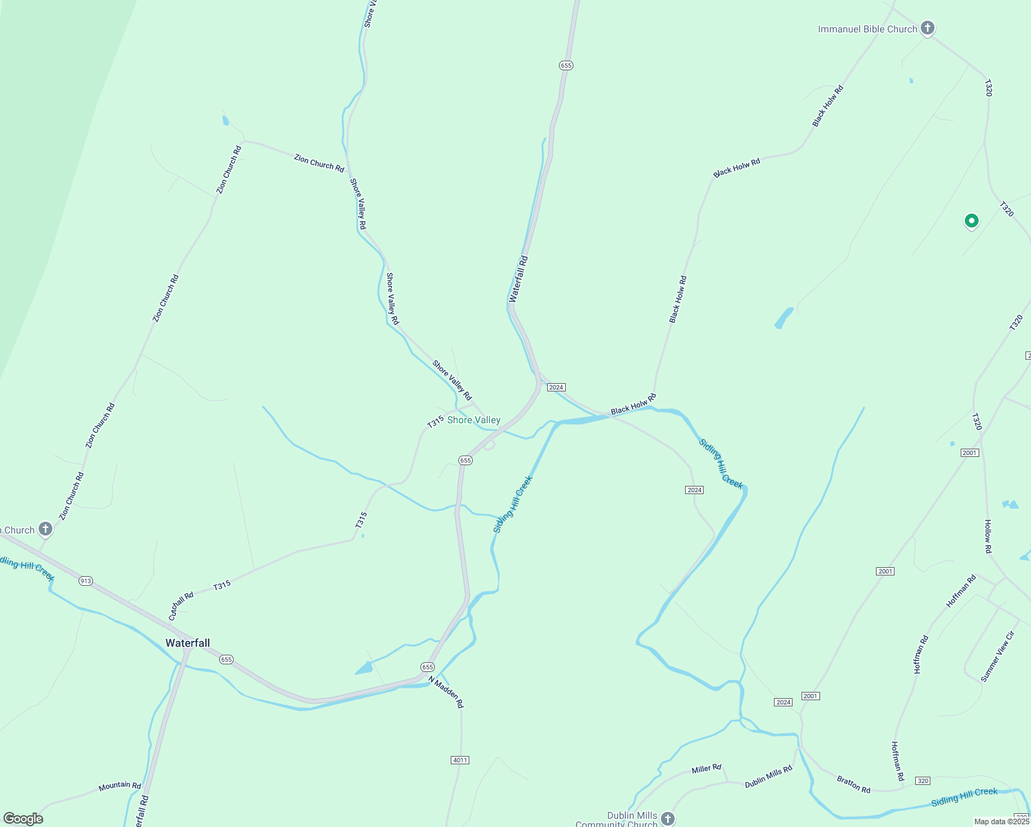 map of restaurants, bars, coffee shops, grocery stores, and more near 23698 Waterfall Road in Three Springs