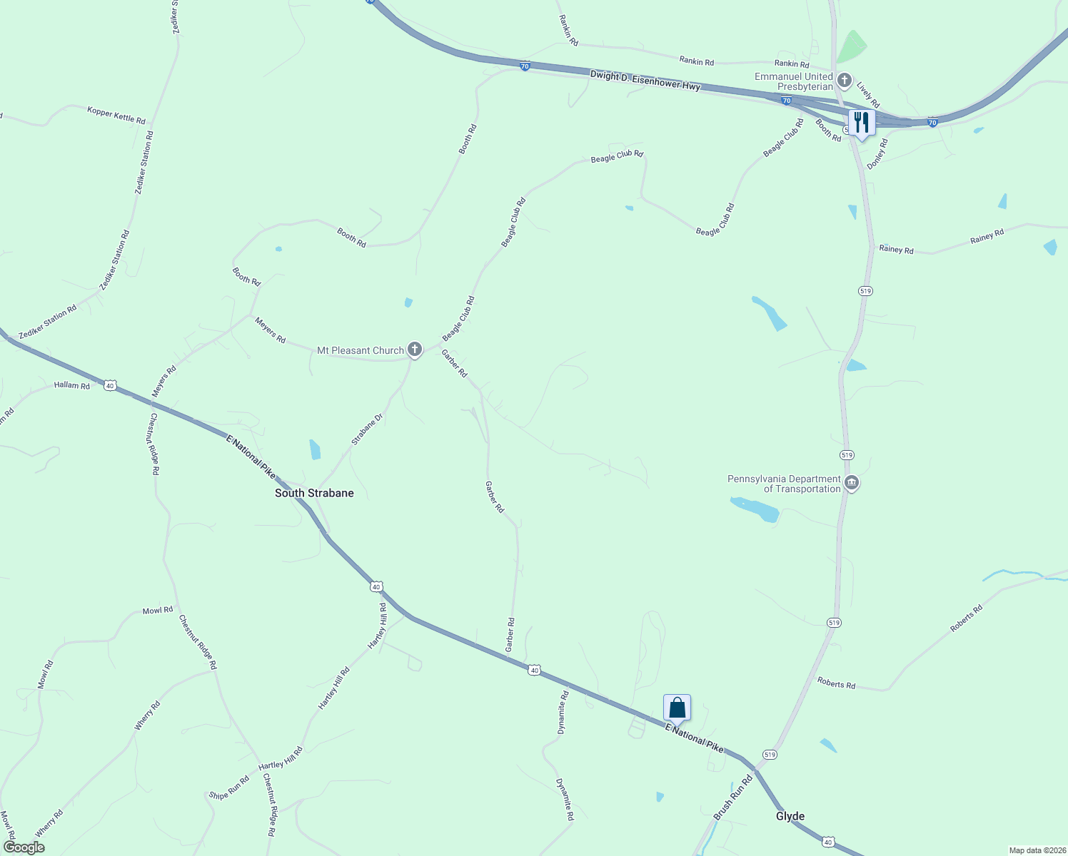 map of restaurants, bars, coffee shops, grocery stores, and more near 39-119 West Simmons Road in Washington