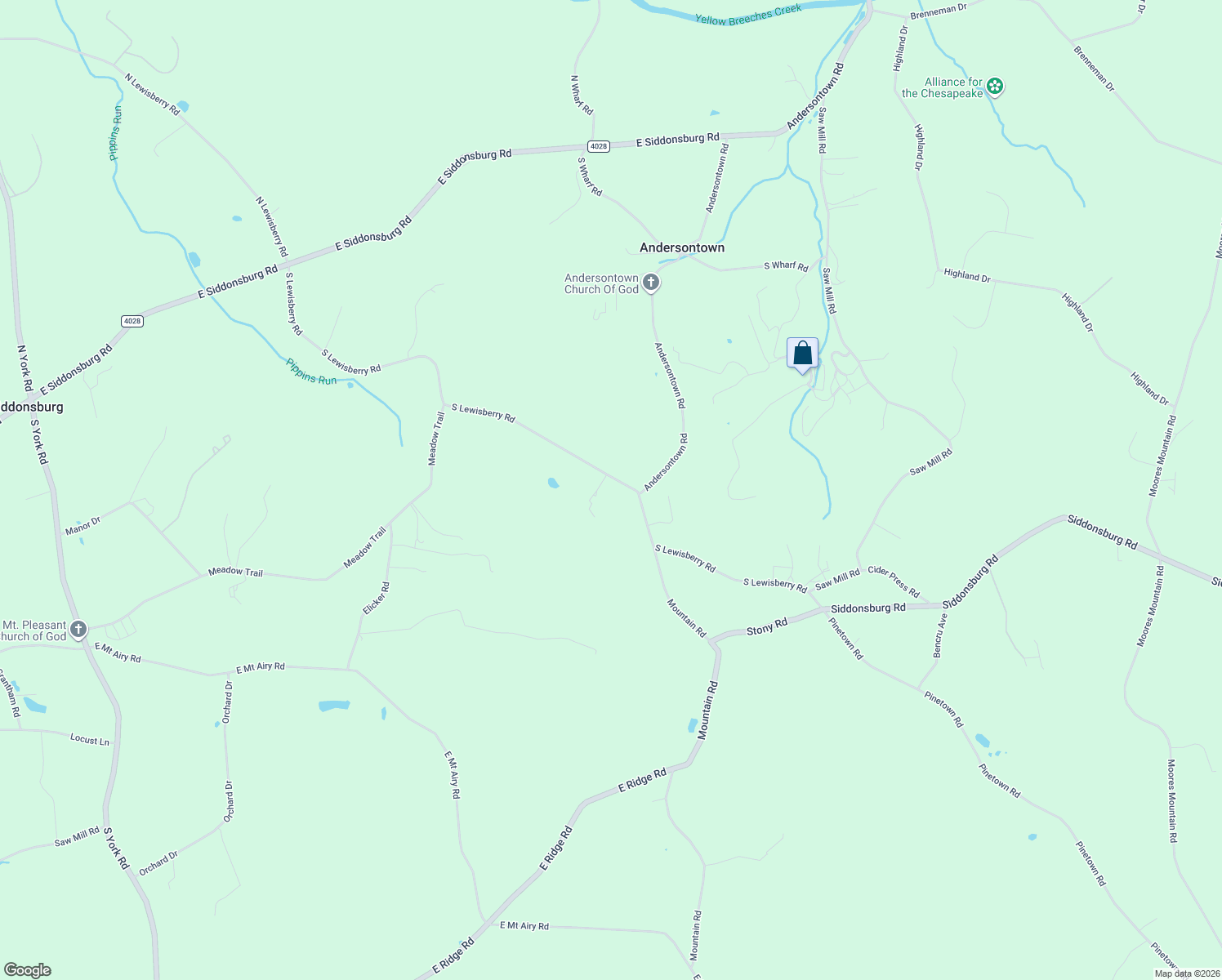 map of restaurants, bars, coffee shops, grocery stores, and more near 278 South Lewisberry Road in Mechanicsburg