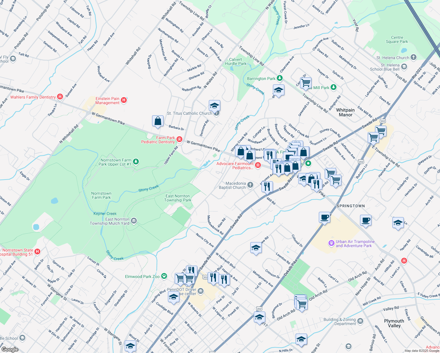 2803 Stanbridge Street, Norristown PA Walk Score