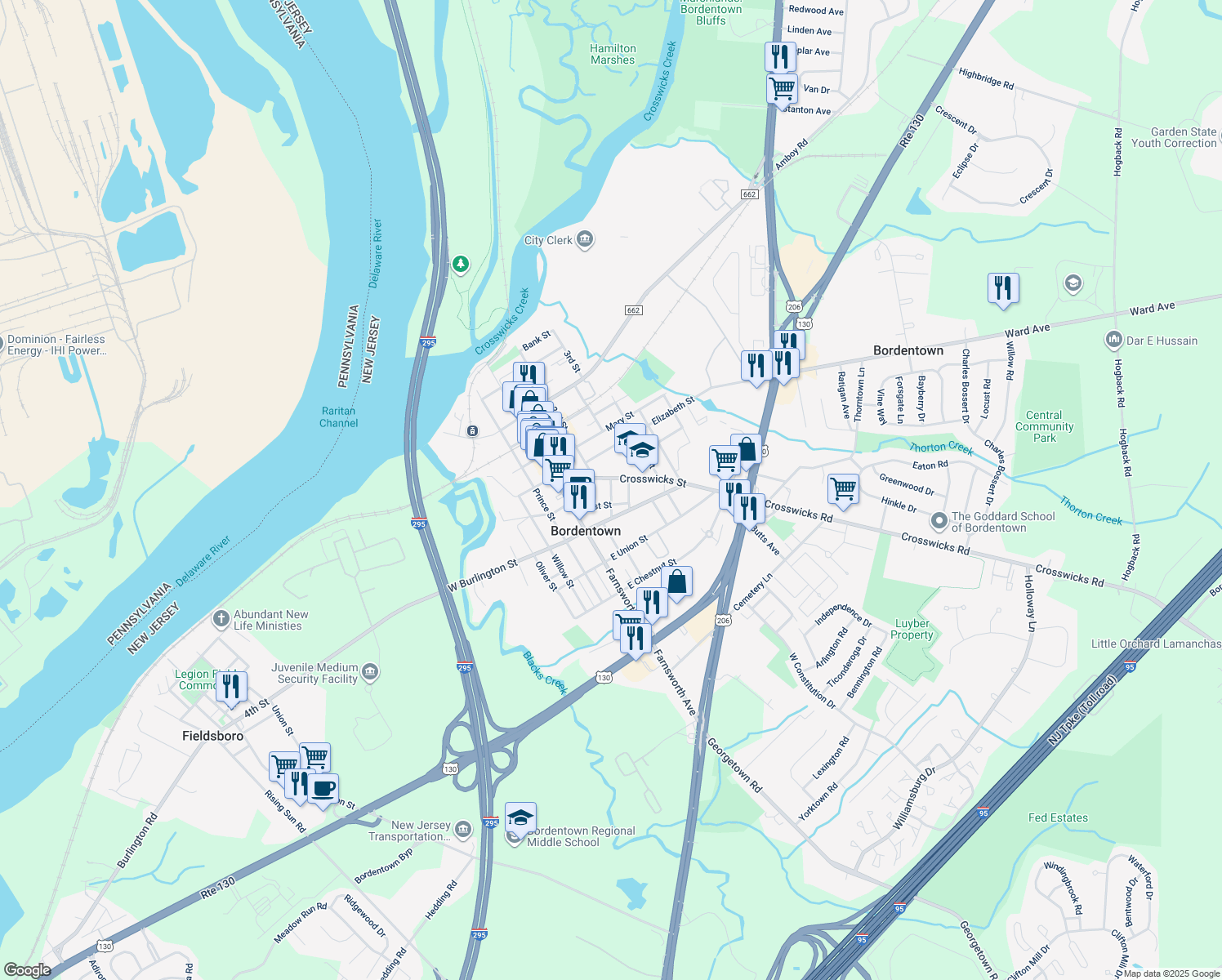 Borden Street, Bordentown NJ Walk Score