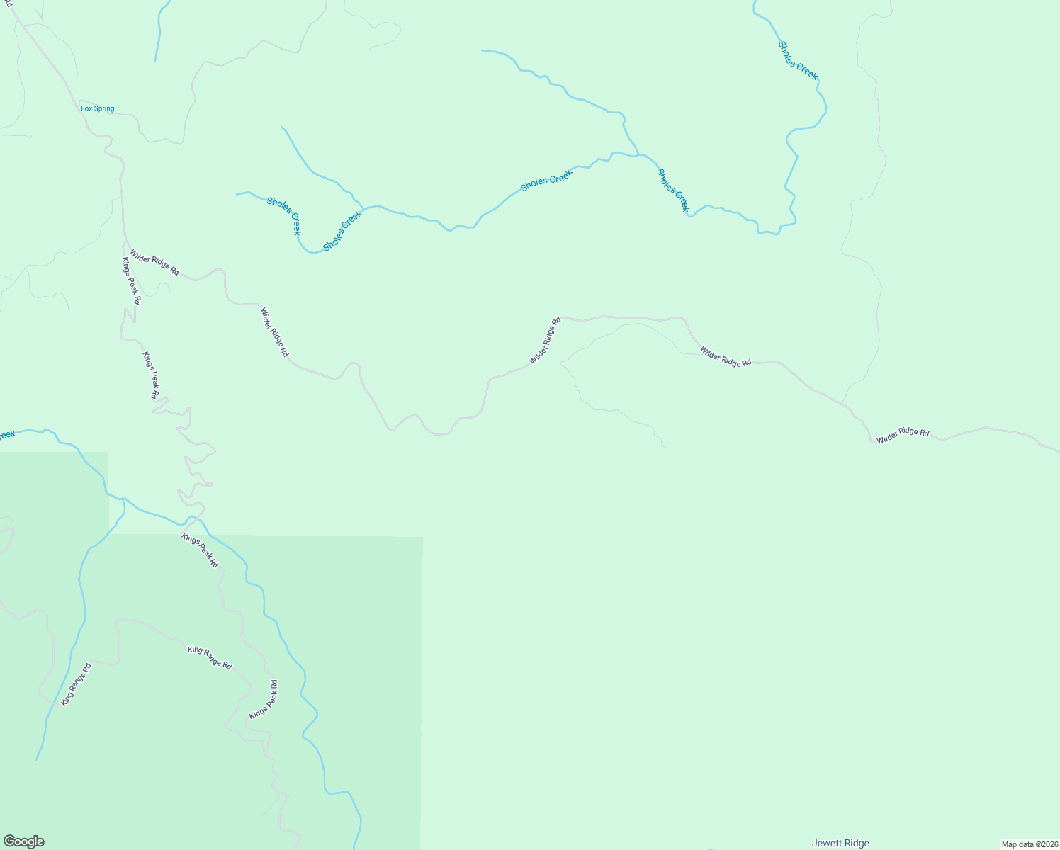 map of restaurants, bars, coffee shops, grocery stores, and more near 9320 Wilder Ridge Road in Garberville