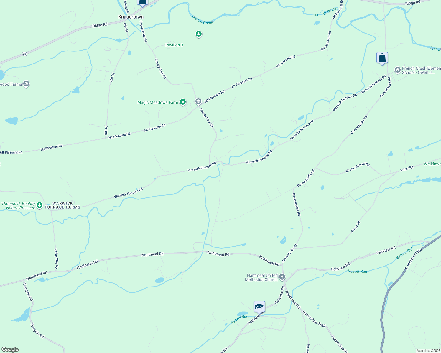 170 Iron Bridge Road, Glenmoore PA Walk Score