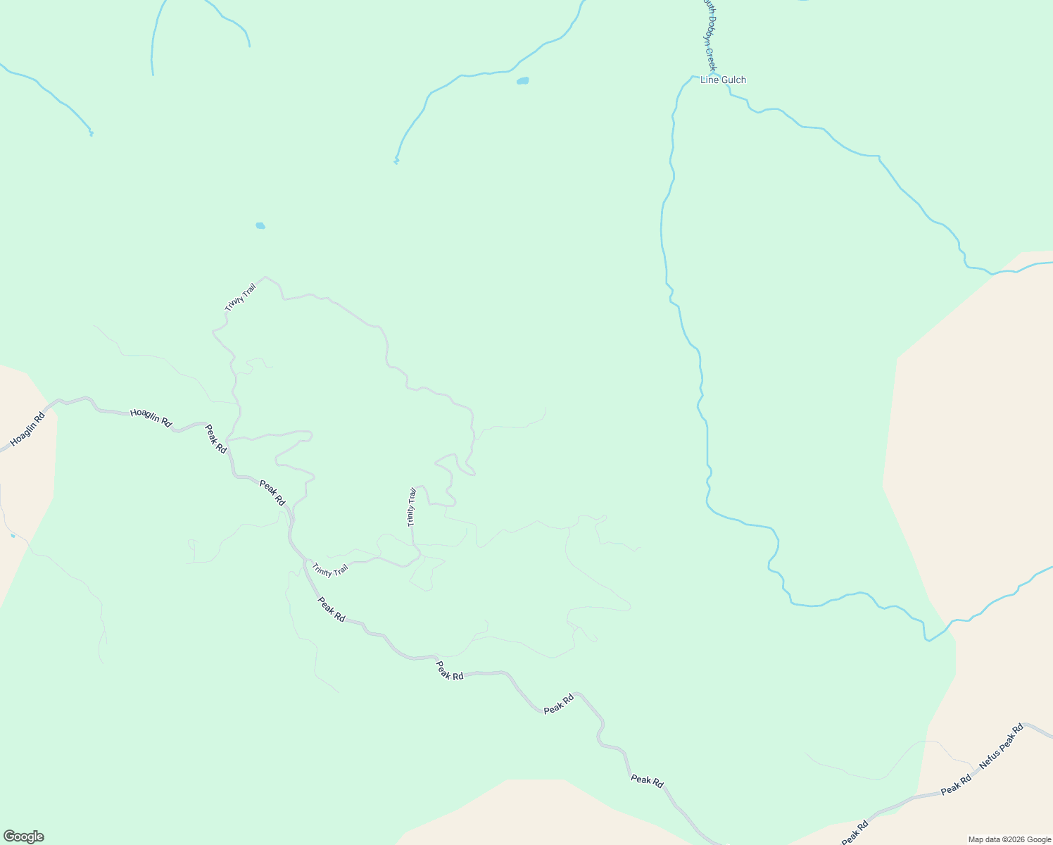 map of restaurants, bars, coffee shops, grocery stores, and more near 1154 Trinity Trail in Zenia