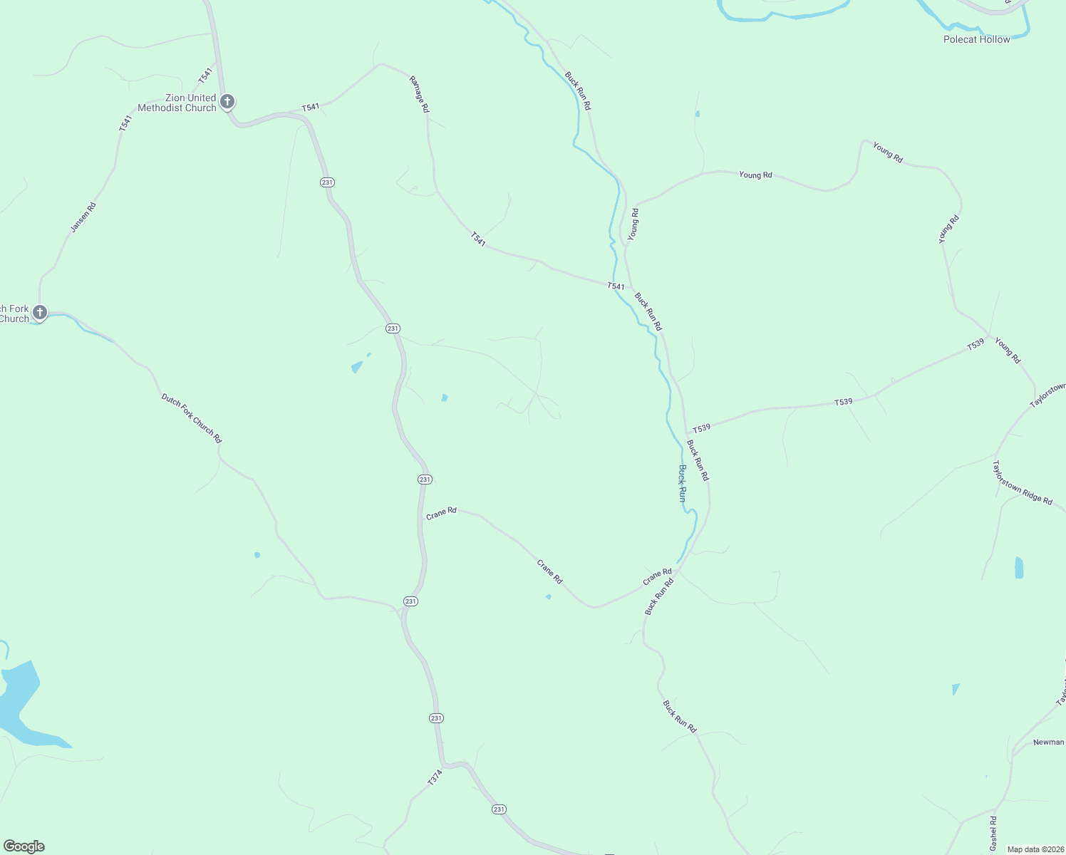 map of restaurants, bars, coffee shops, grocery stores, and more near 44 Staley Drive in Claysville