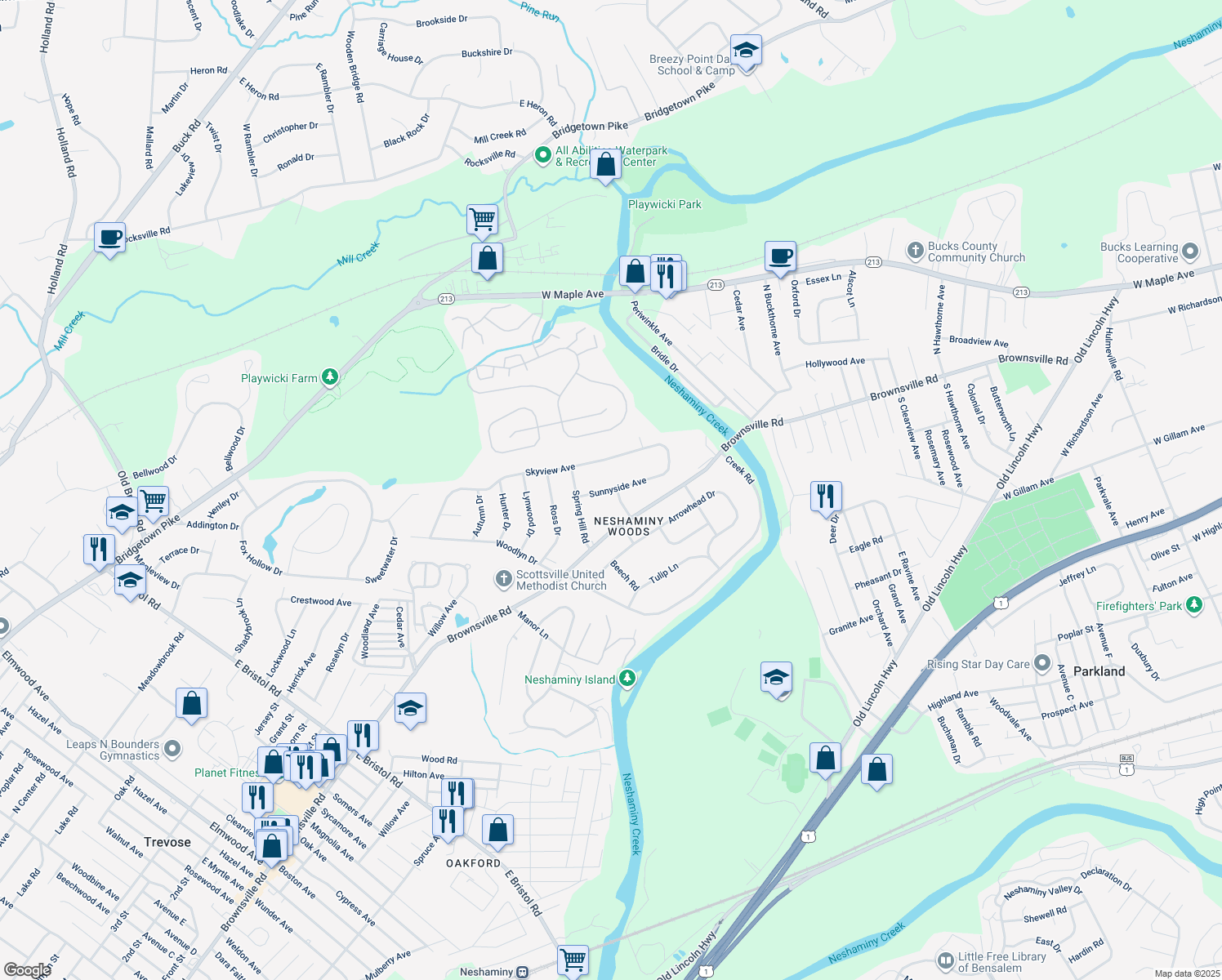 2618 Sunnyside Avenue, FeastervilleTrevose PA Walk Score