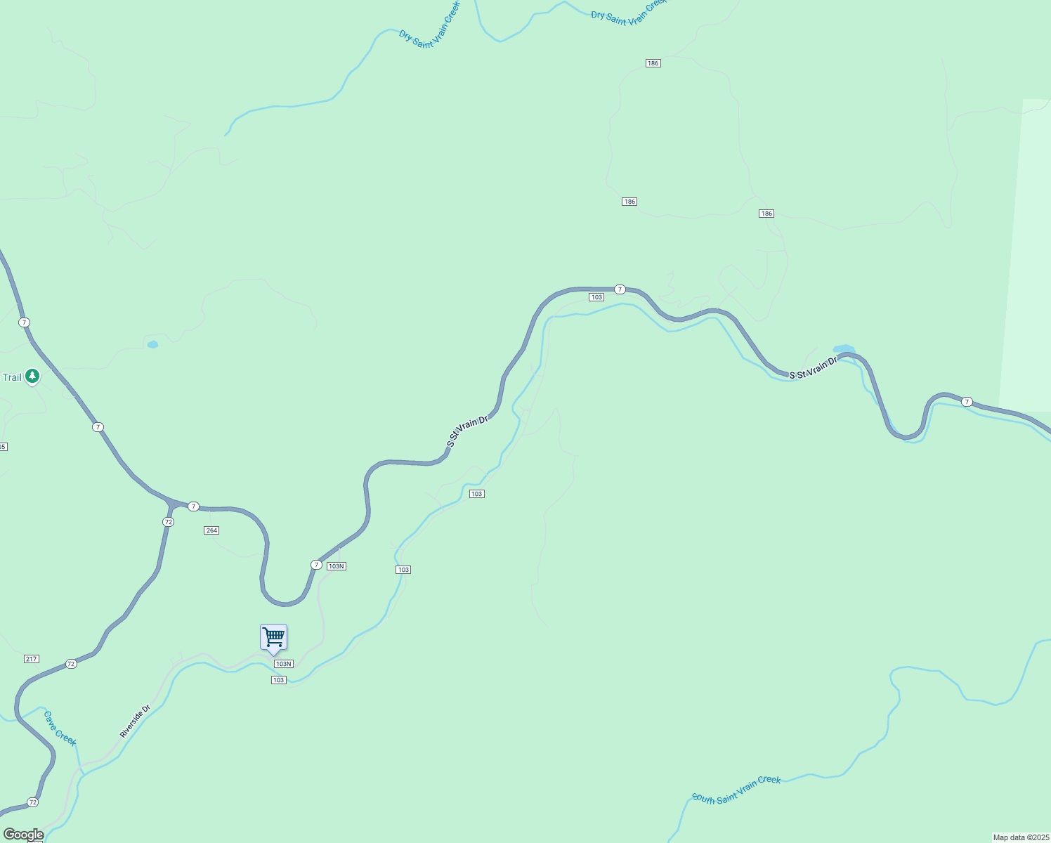 map of restaurants, bars, coffee shops, grocery stores, and more near 816 Riverside Drive in Lyons