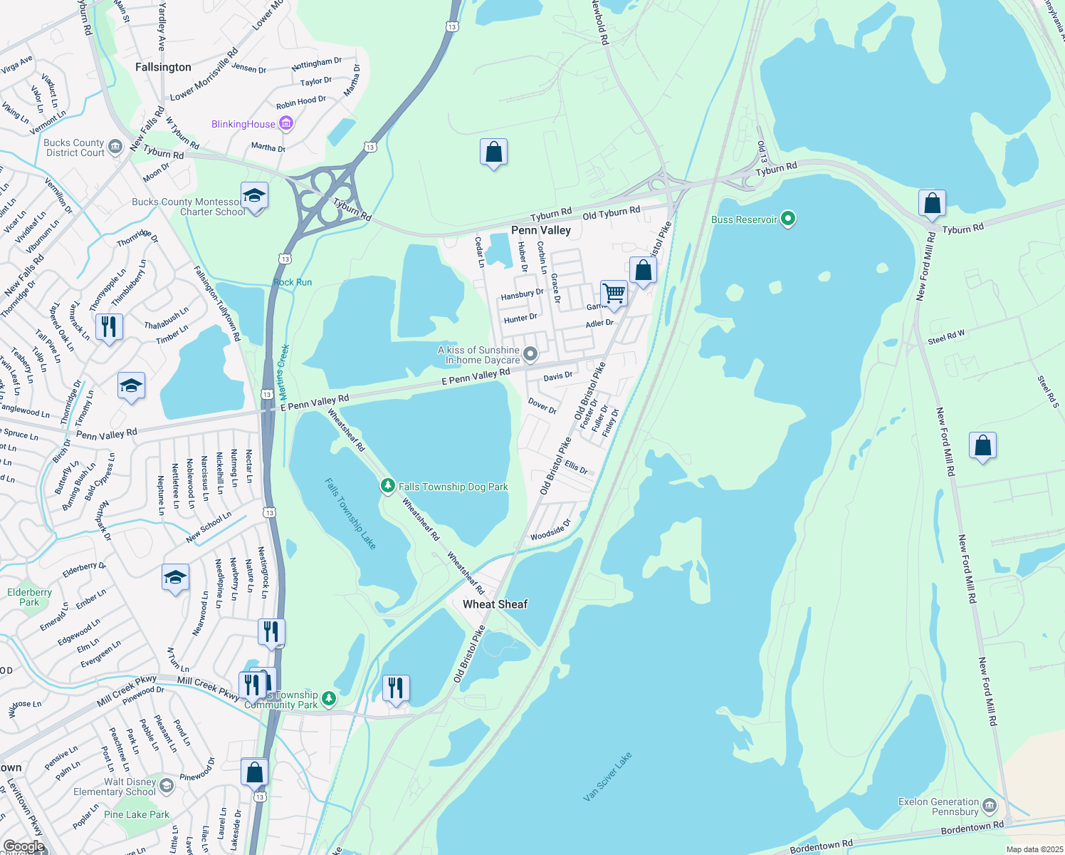 map of restaurants, bars, coffee shops, grocery stores, and more near 9702 Lowell Drive in Morrisville