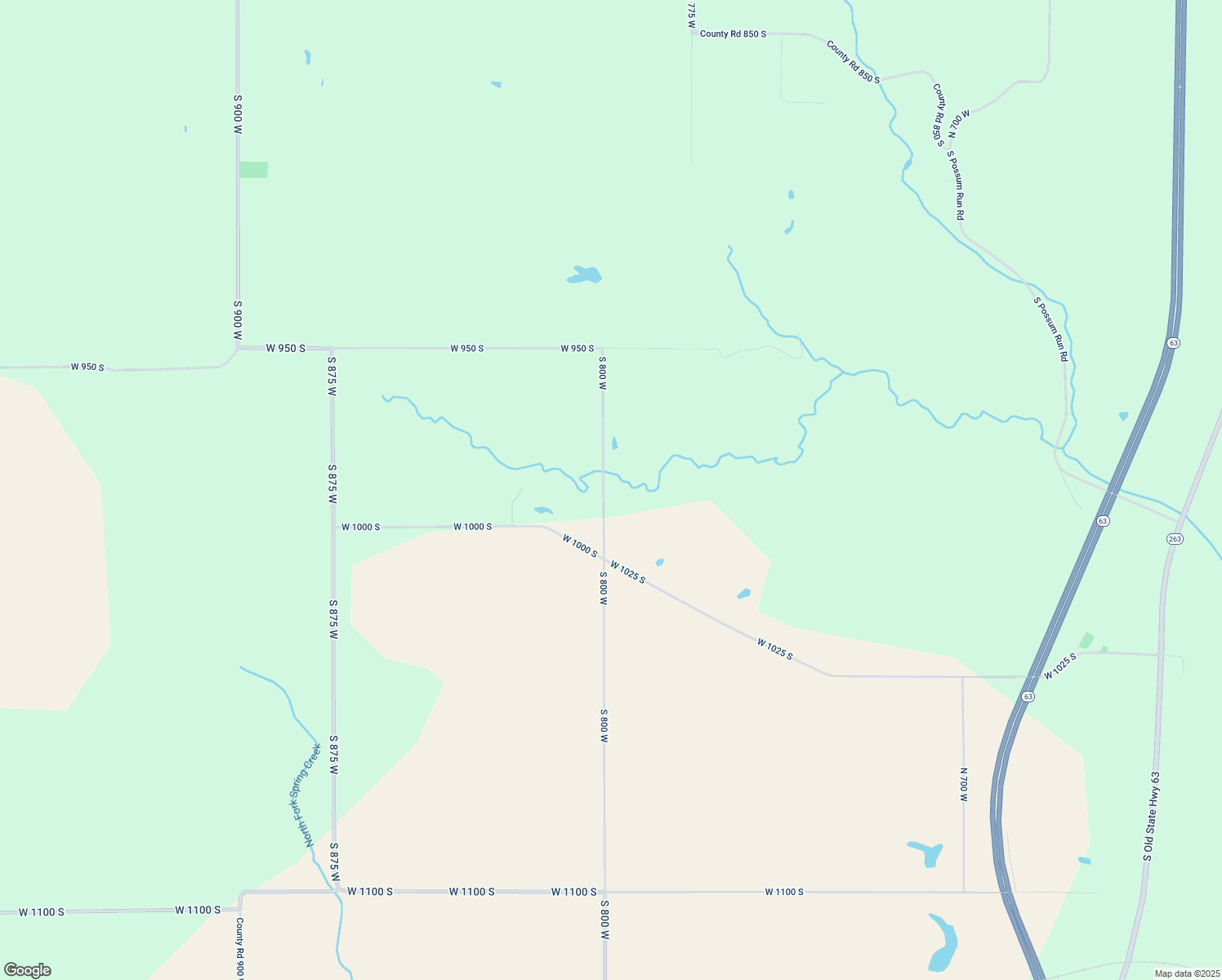 map of restaurants, bars, coffee shops, grocery stores, and more near 9795-10969 South 800 West in Covington