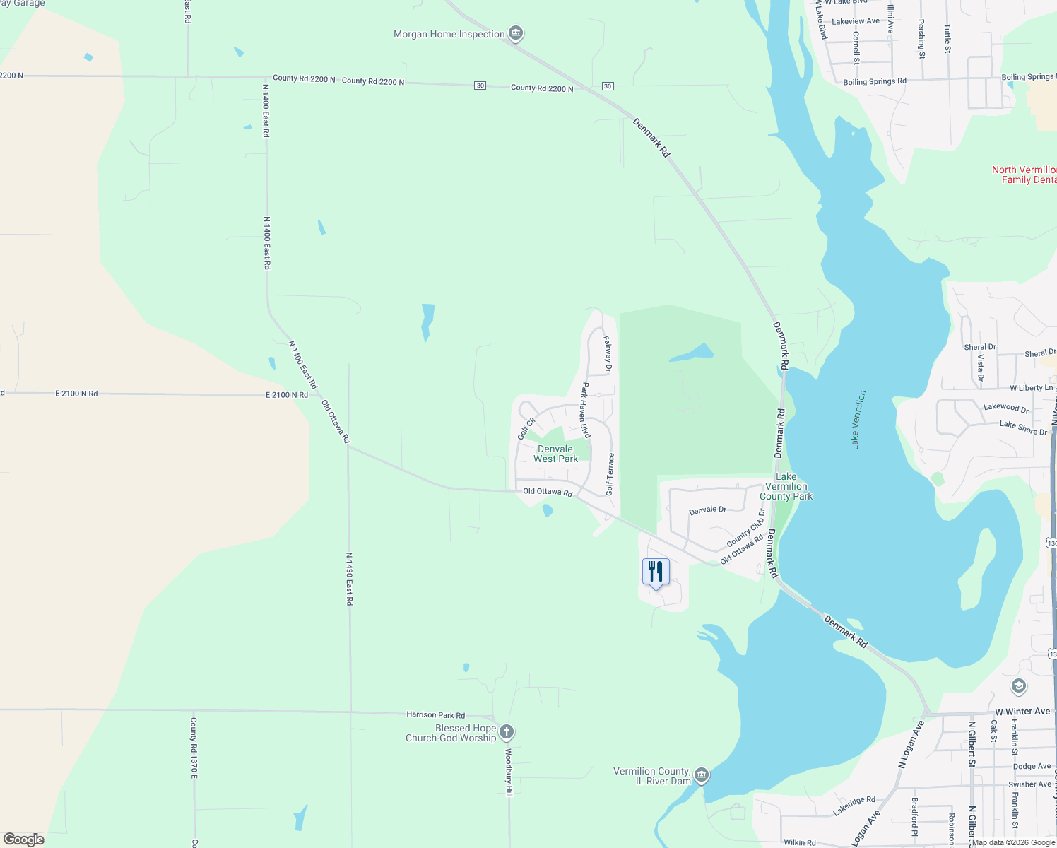 map of restaurants, bars, coffee shops, grocery stores, and more near 3101 Golf Cir in Danville