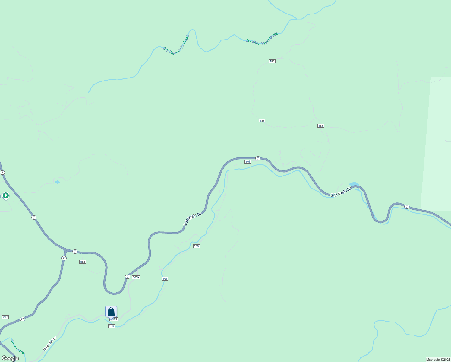 map of restaurants, bars, coffee shops, grocery stores, and more near 584 Riverside Drive in Lyons