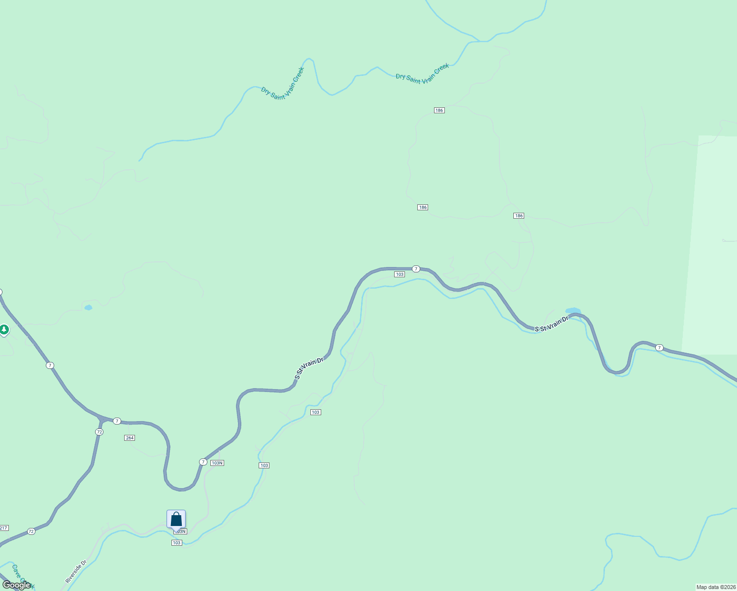 map of restaurants, bars, coffee shops, grocery stores, and more near 584 Riverside Drive in Lyons