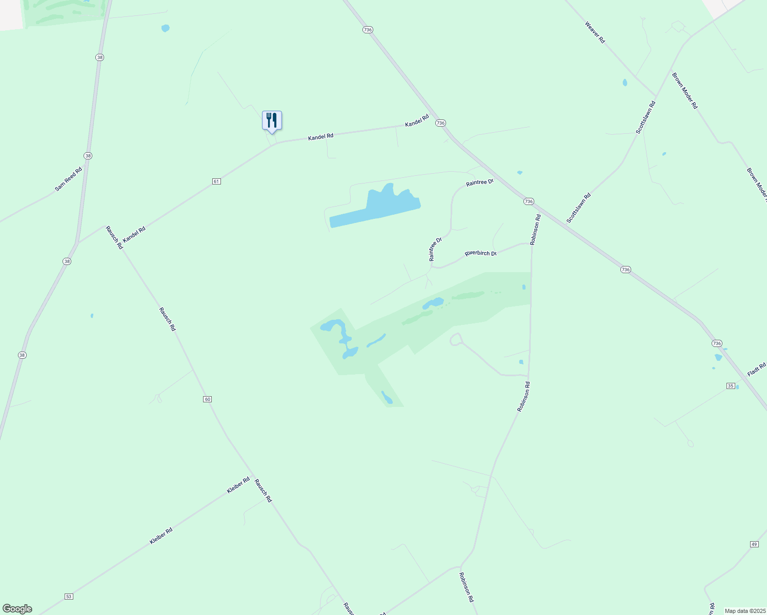 map of restaurants, bars, coffee shops, grocery stores, and more near 16845 Raintree Drive in Marysville