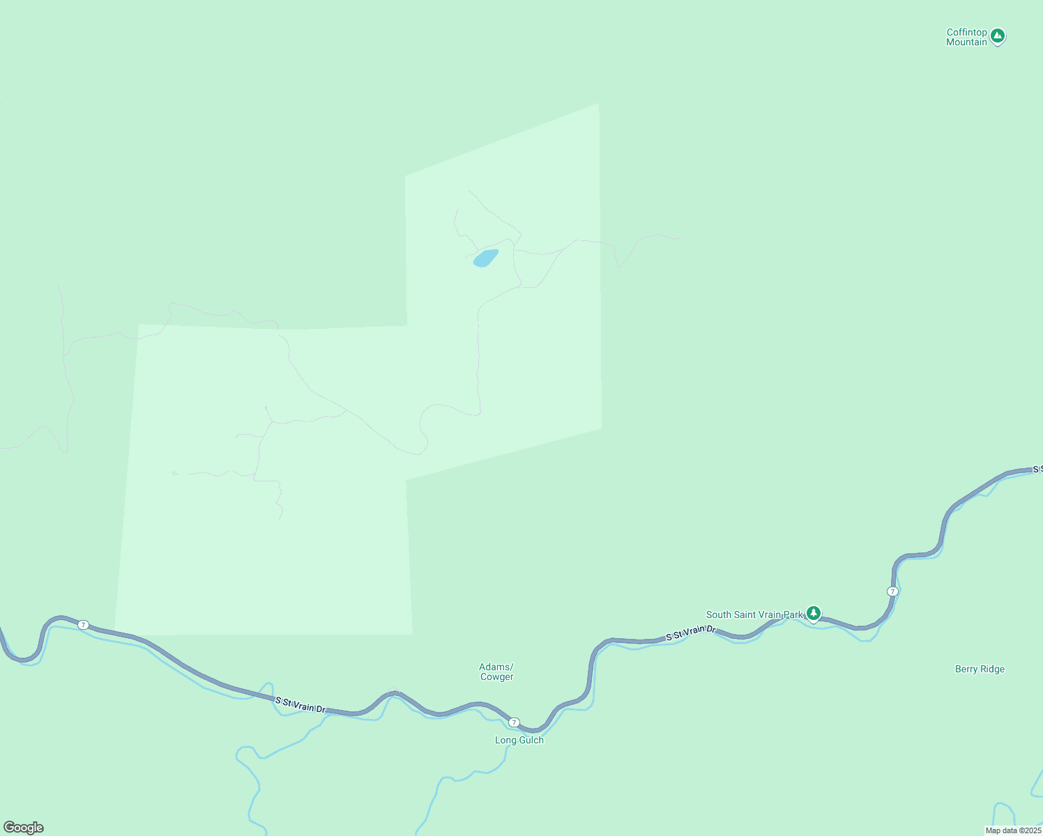 map of restaurants, bars, coffee shops, grocery stores, and more near 4200 Conifer Hill Road in Lyons