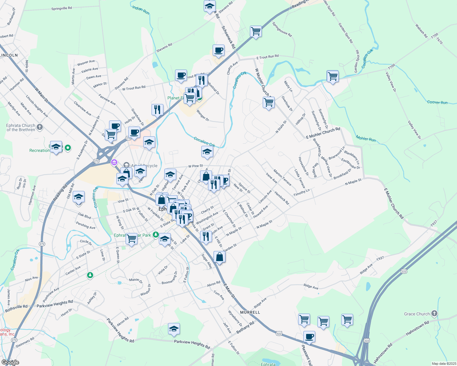 433 North State Street, Ephrata PA Walk Score