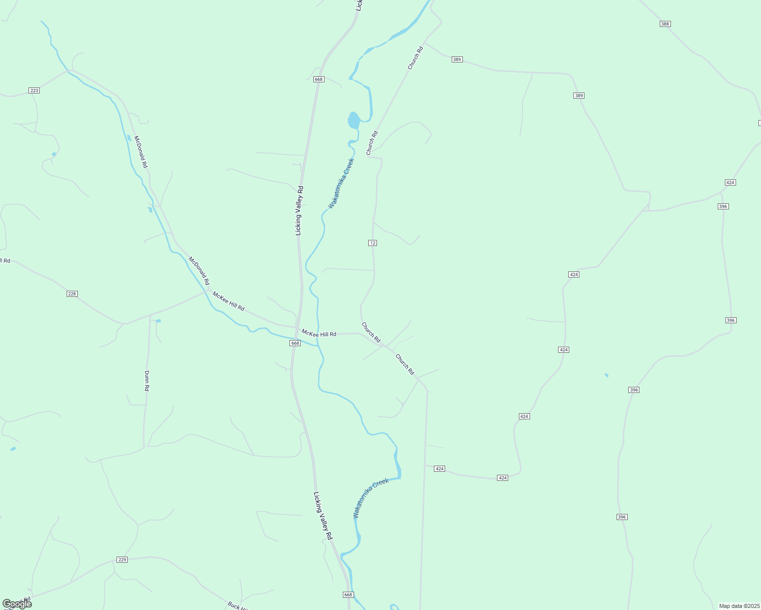 map of restaurants, bars, coffee shops, grocery stores, and more near 9350 Church Rd in Frazeysburg