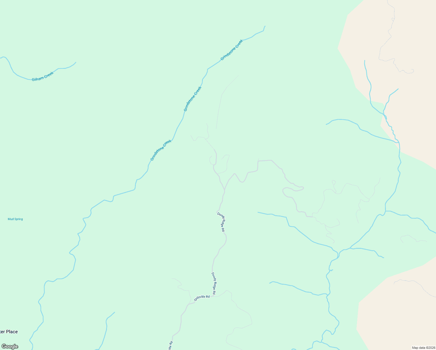 map of restaurants, bars, coffee shops, grocery stores, and more near 7222 Doody Ridge Road in Garberville