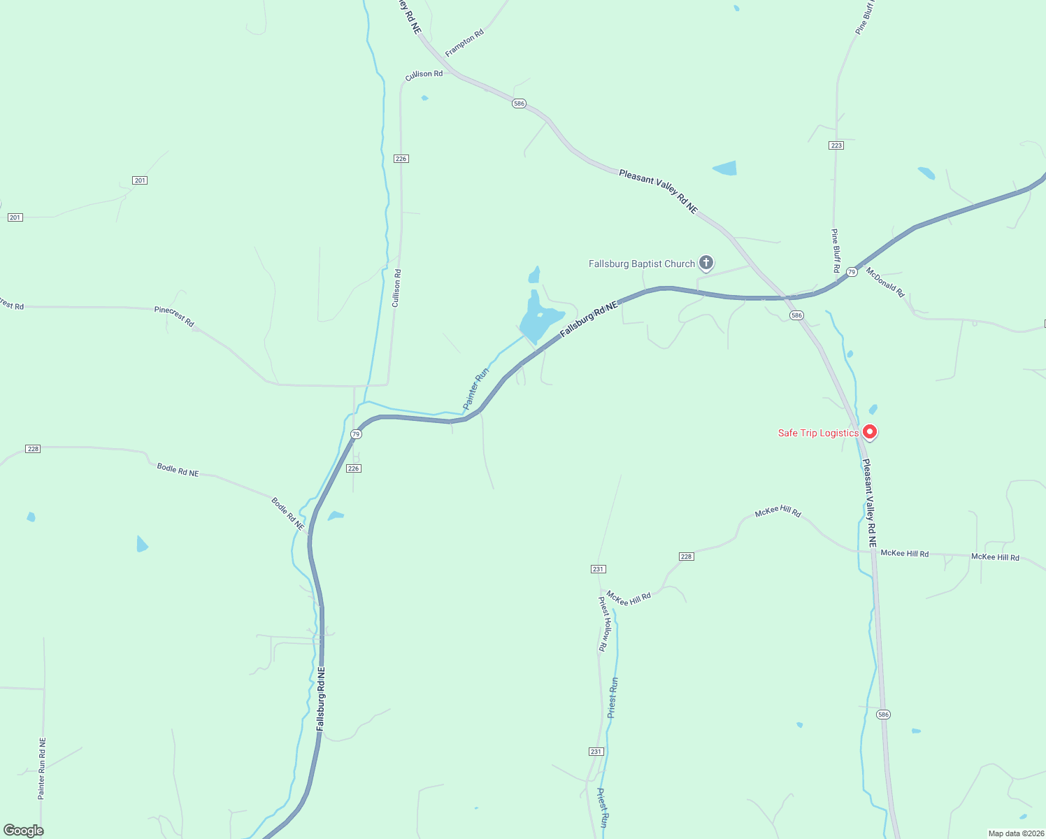 map of restaurants, bars, coffee shops, grocery stores, and more near 11160 Fallsburg Road Northeast in Frazeysburg