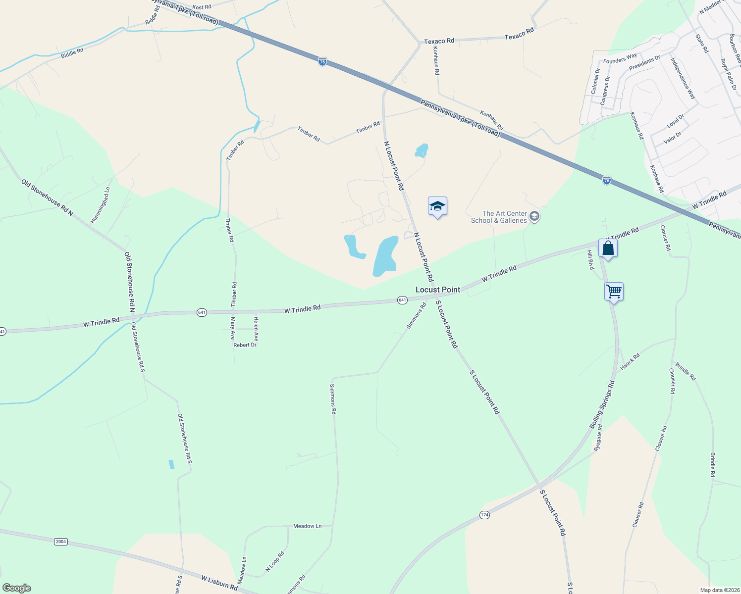 map of restaurants, bars, coffee shops, grocery stores, and more near 1206 W Trindle Rd in Mechanicsburg