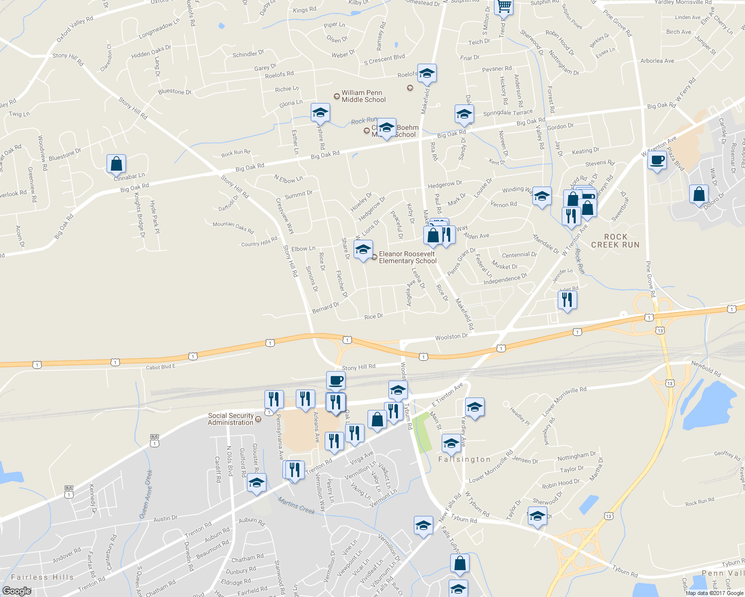 map of restaurants, bars, coffee shops, grocery stores, and more near 169 Walton Drive in Morrisville