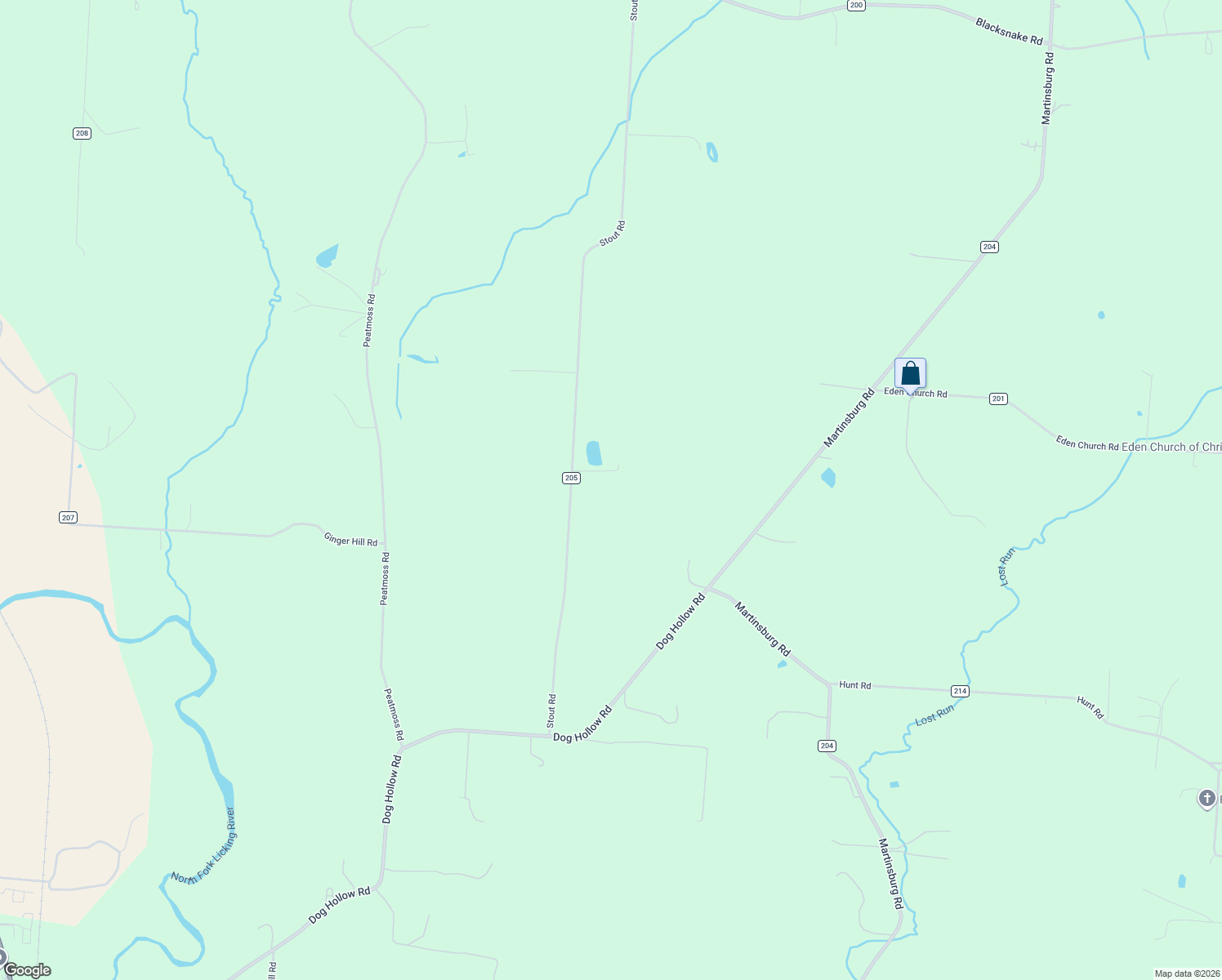 map of restaurants, bars, coffee shops, grocery stores, and more near 10326 Stout Road in Utica