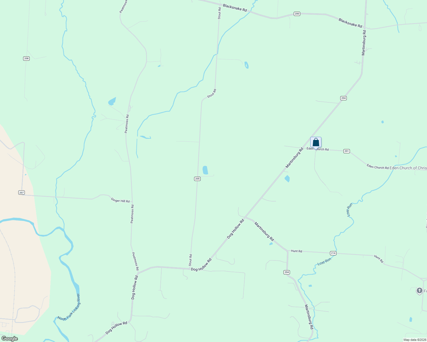 map of restaurants, bars, coffee shops, grocery stores, and more near 10326 Stout Road in Utica