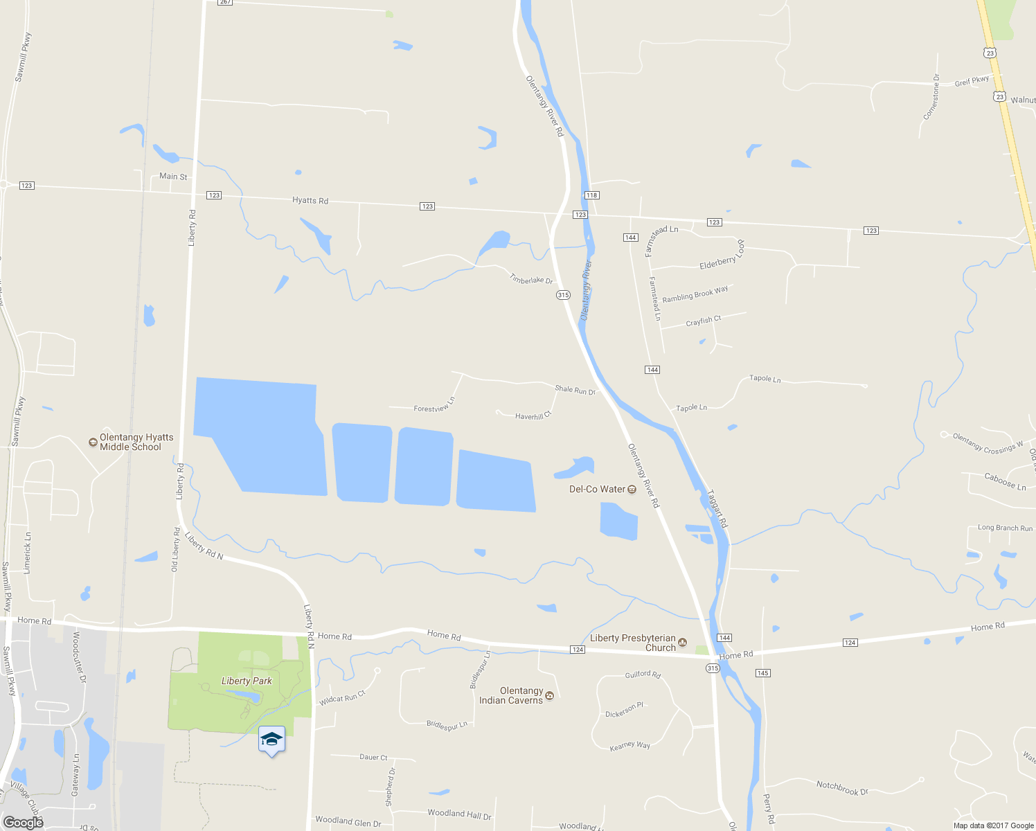 map of restaurants, bars, coffee shops, grocery stores, and more near 1425 Haverhill Court in Delaware