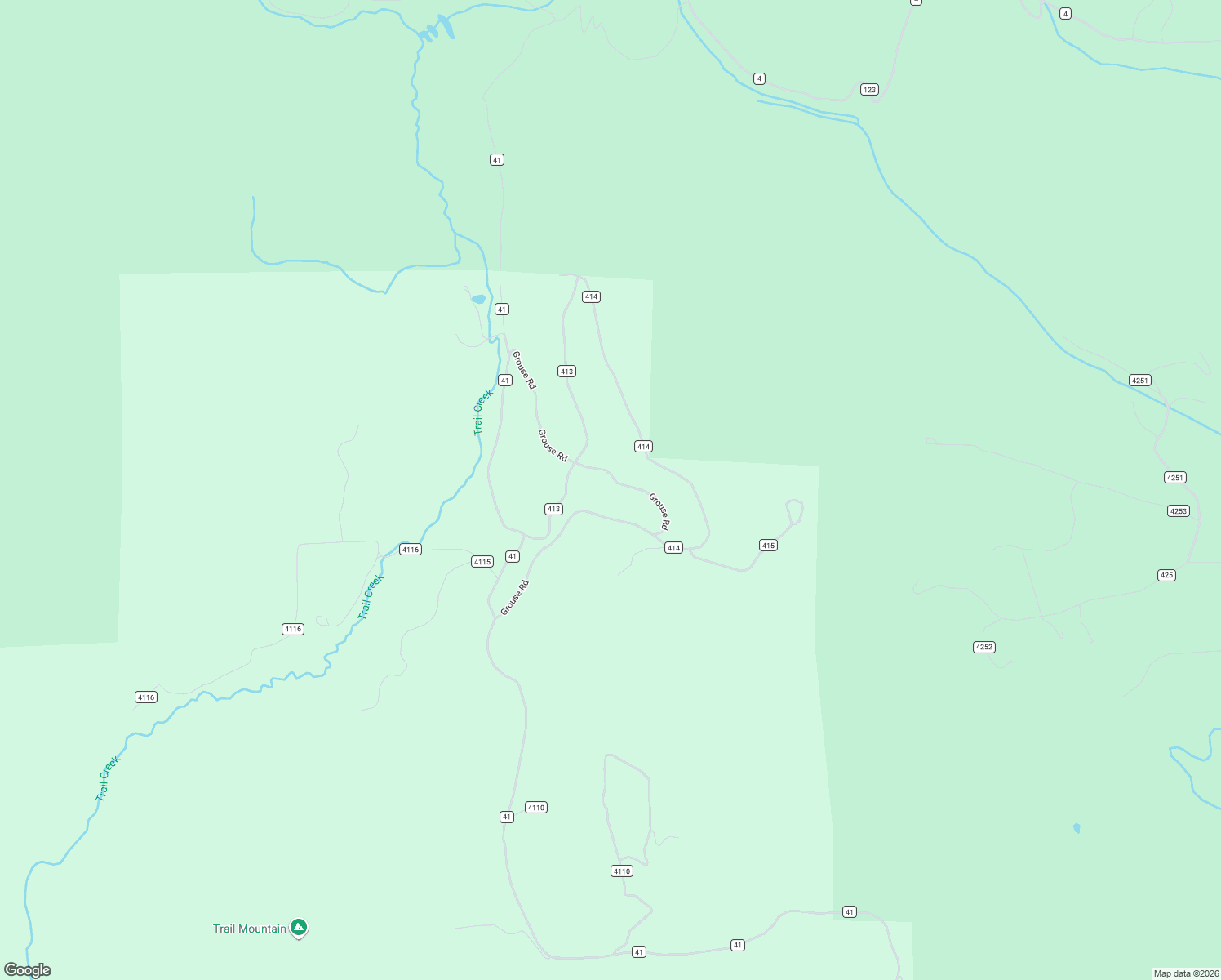 map of restaurants, bars, coffee shops, grocery stores, and more near 863 County Road in Grand Lake