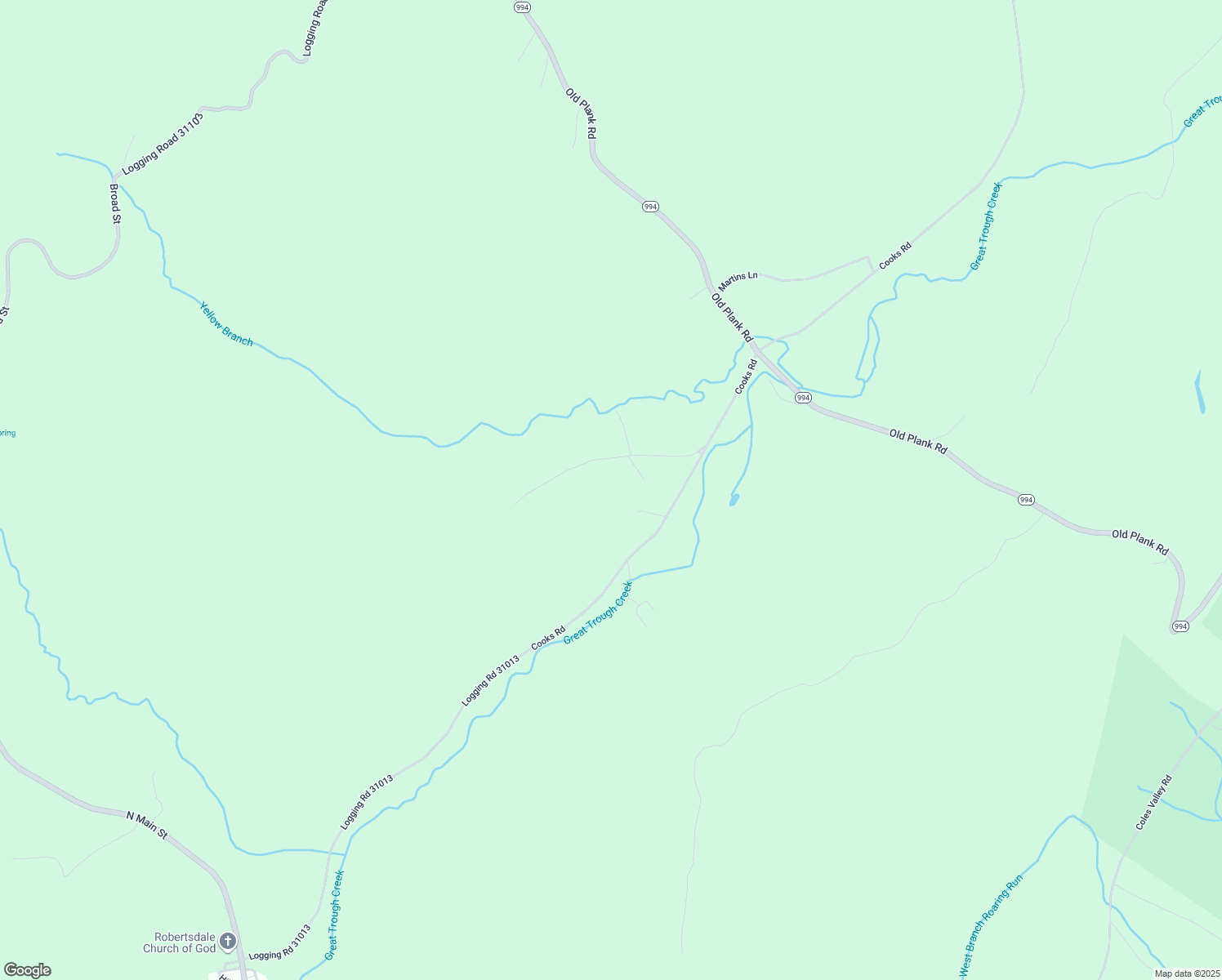 map of restaurants, bars, coffee shops, grocery stores, and more near 5246 Bollinger Road in Robertsdale