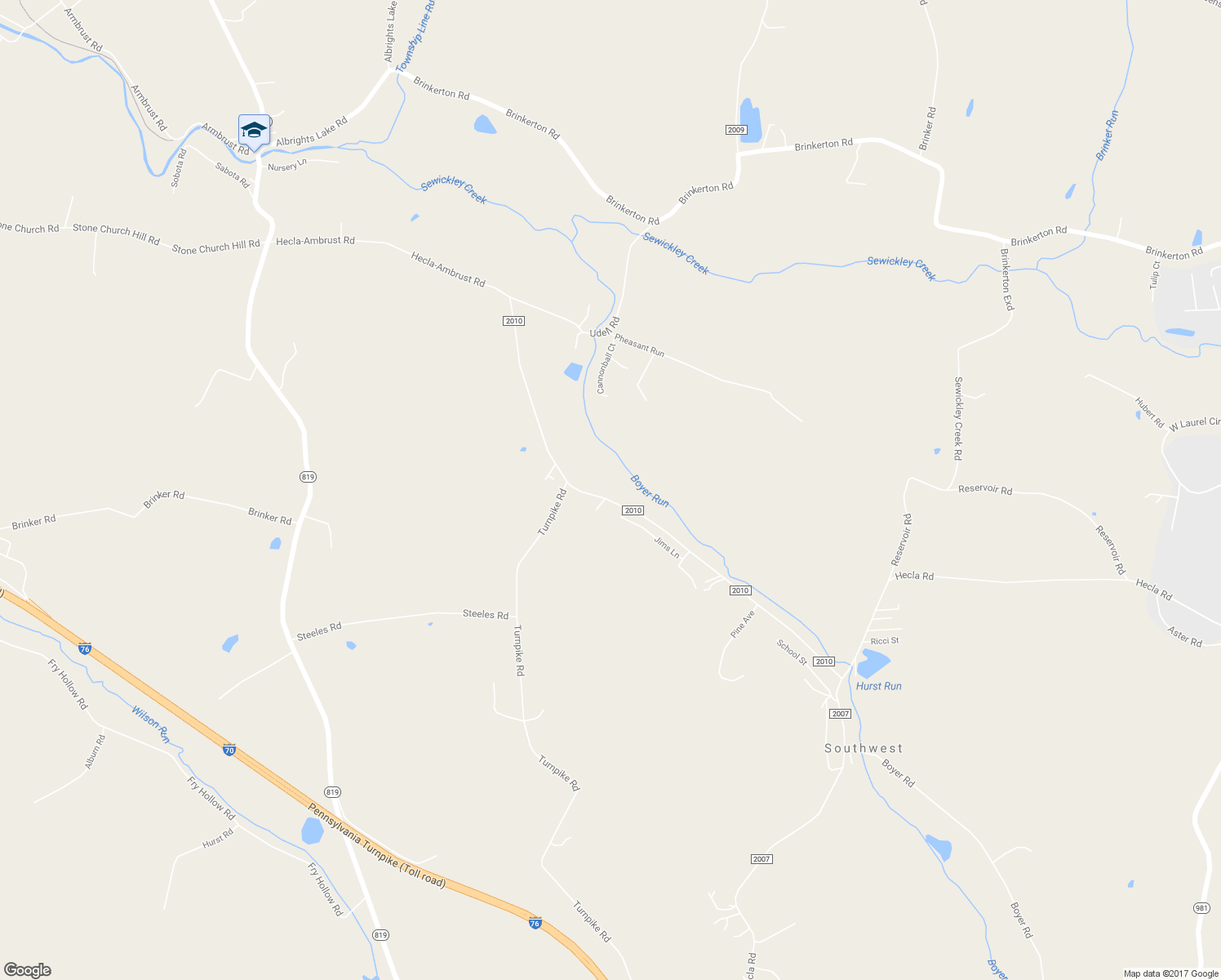 map of restaurants, bars, coffee shops, grocery stores, and more near 819 Armbrust Hecla Road in Mount Pleasant