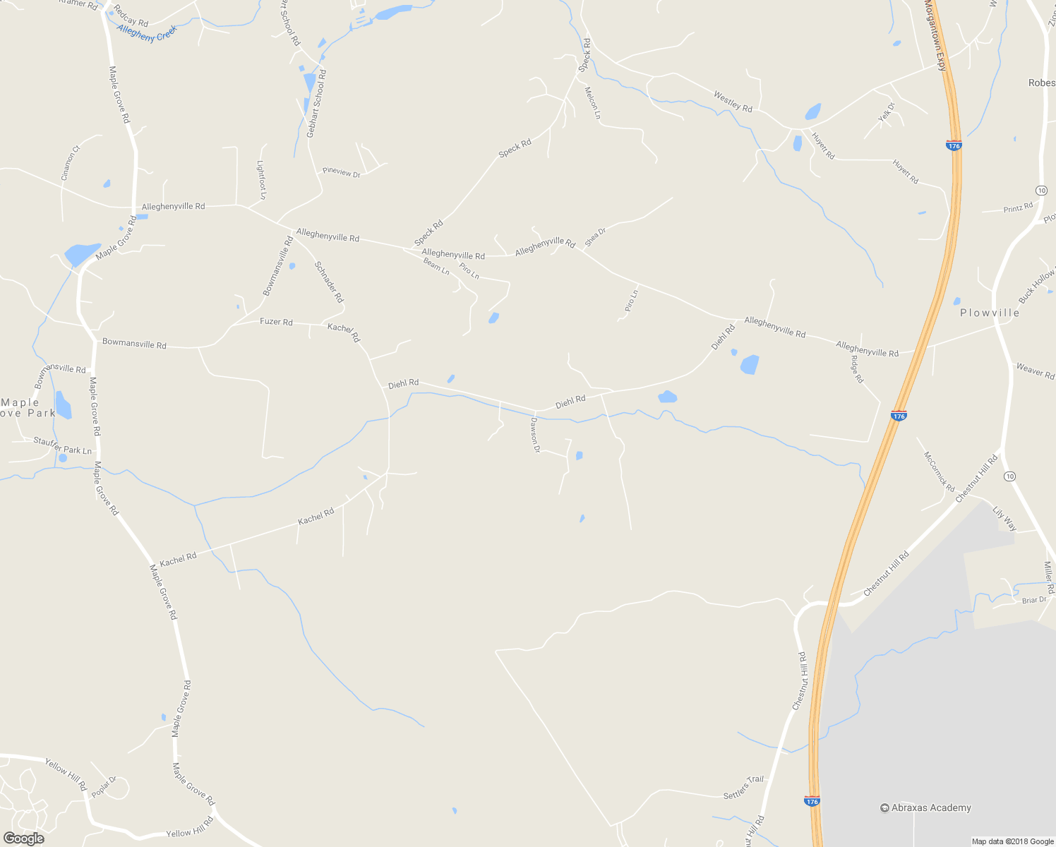 map of restaurants, bars, coffee shops, grocery stores, and more near 12 Dawson Drive in Mohnton