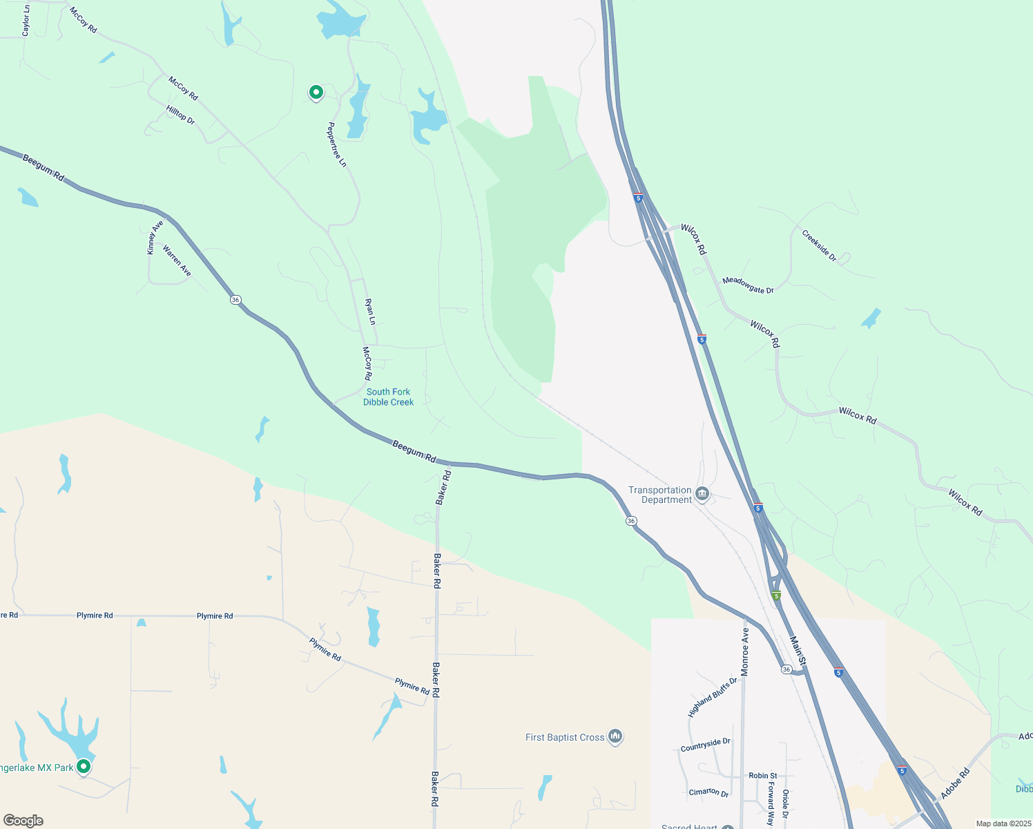 map of restaurants, bars, coffee shops, grocery stores, and more near 14300 Molluc Dr in Red Bluff