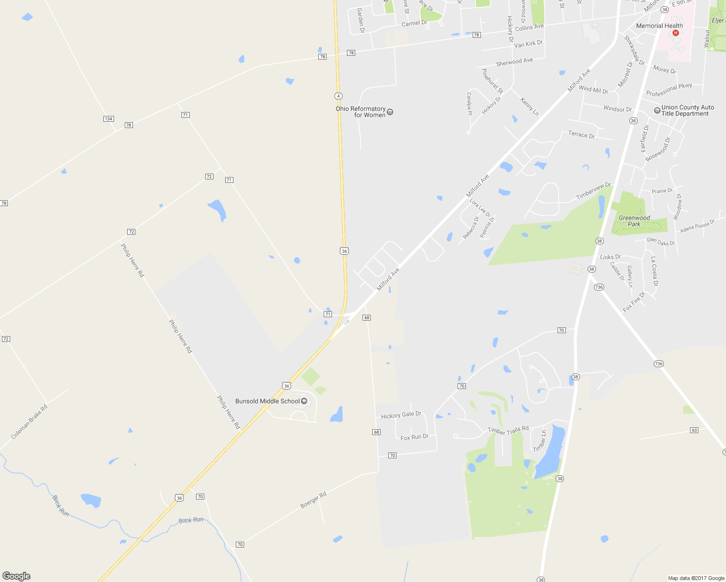 map of restaurants, bars, coffee shops, grocery stores, and more near 1812 Milridge Ct in Marysville