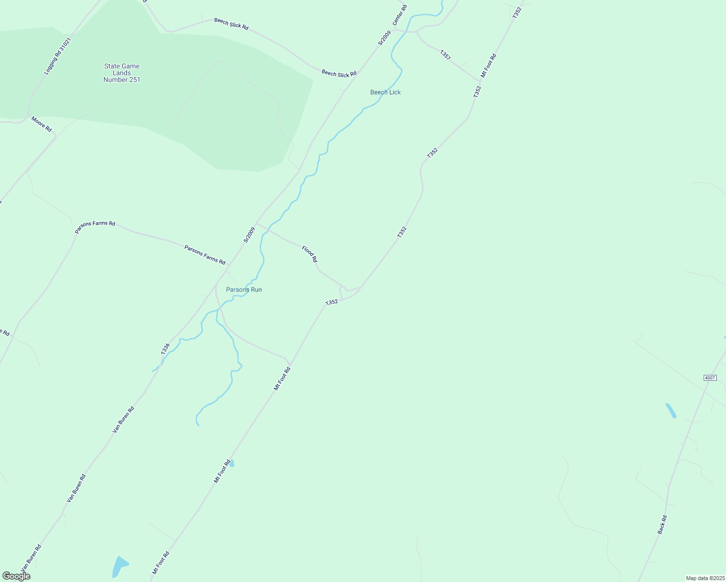 map of restaurants, bars, coffee shops, grocery stores, and more near 20567 Mount Foot Road in Blairs Mills
