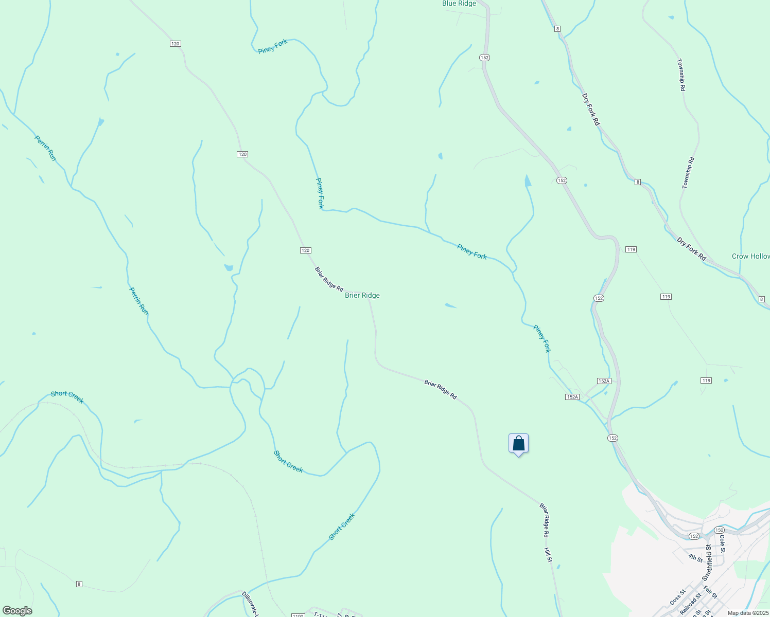 map of restaurants, bars, coffee shops, grocery stores, and more near in Dillonvale